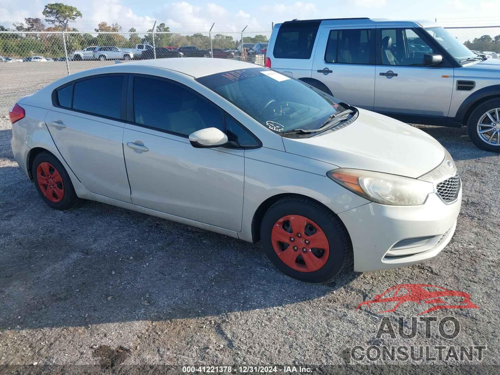 KIA FORTE 2014 - KNAFK4A6XE5253025