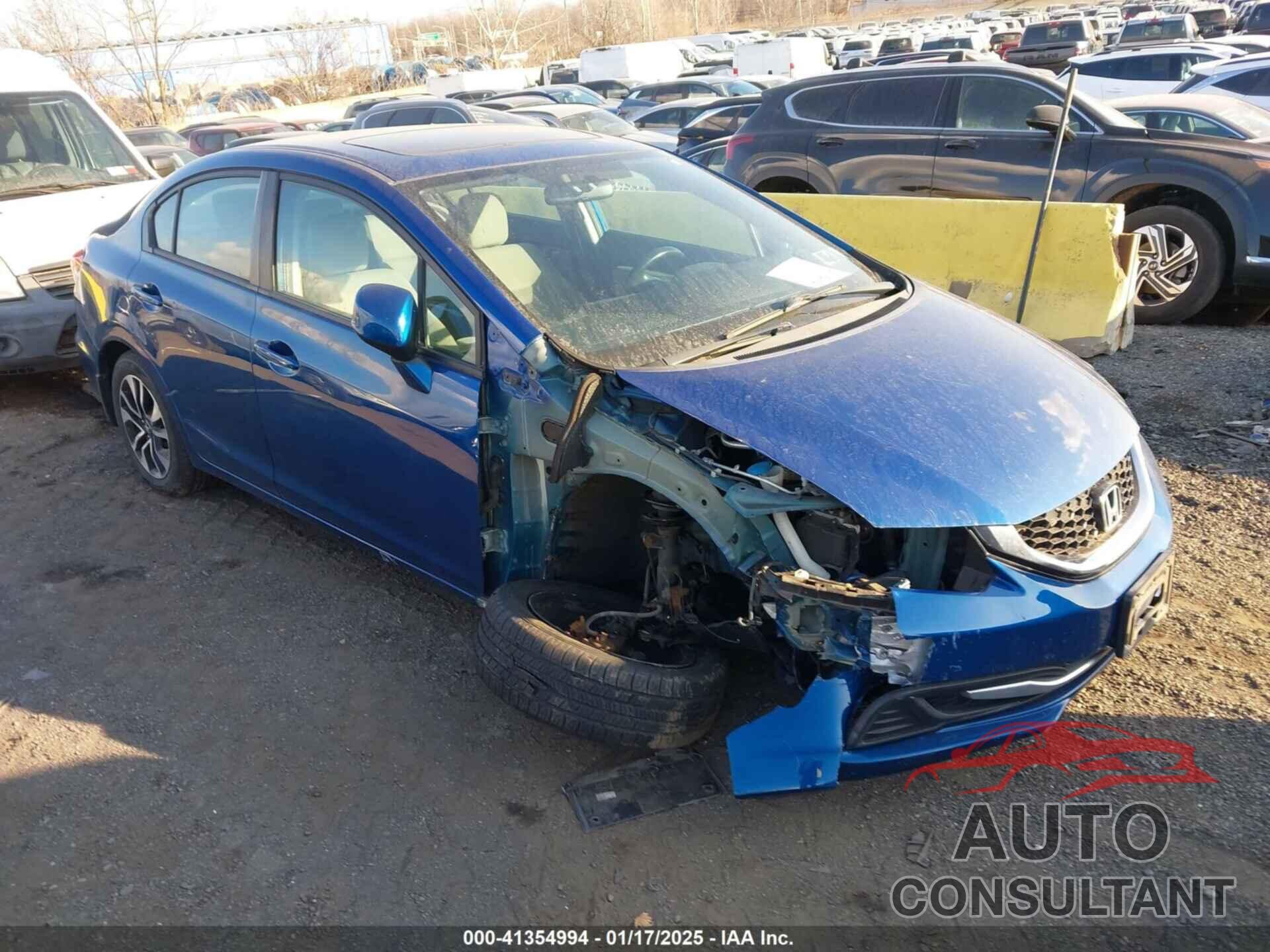 HONDA CIVIC 2013 - 19XFB2F89DE236317