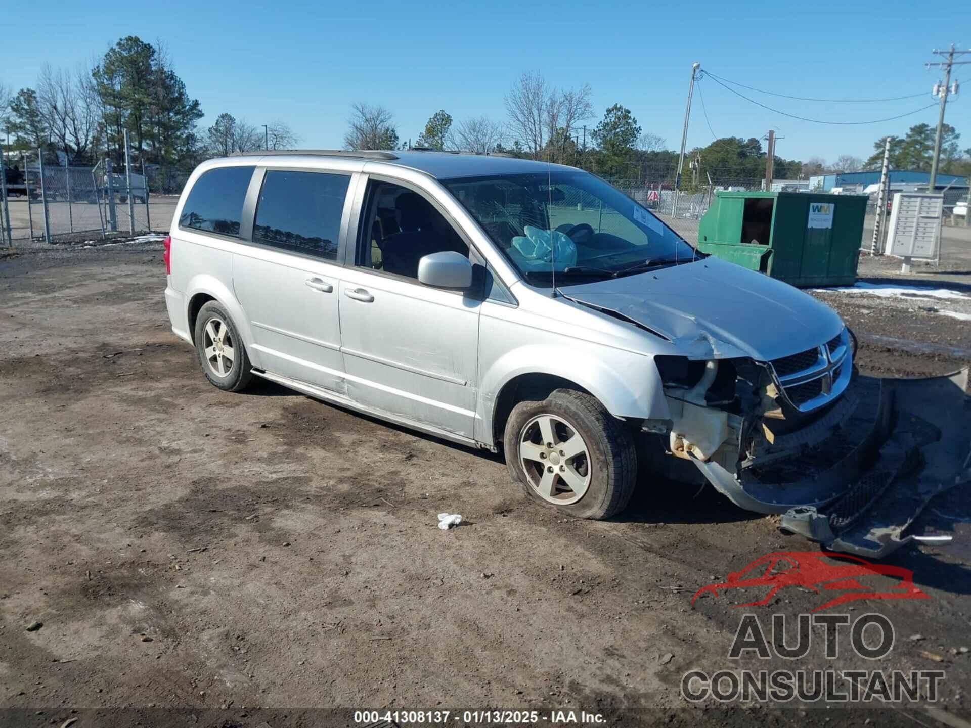 DODGE GRAND CARAVAN 2012 - 2C4RDGCG2CR384337