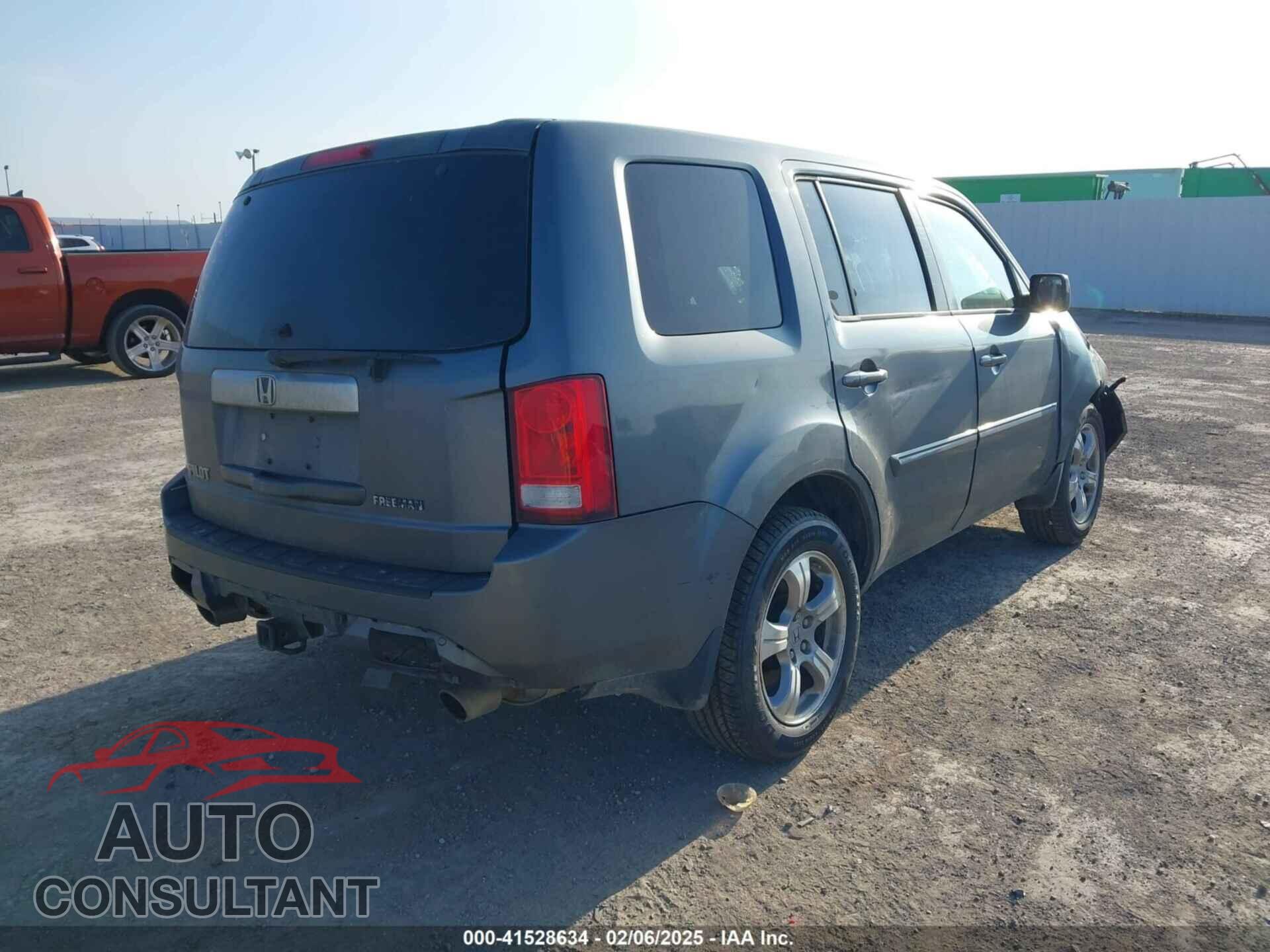 HONDA PILOT 2012 - 5FNYF3H47CB030189
