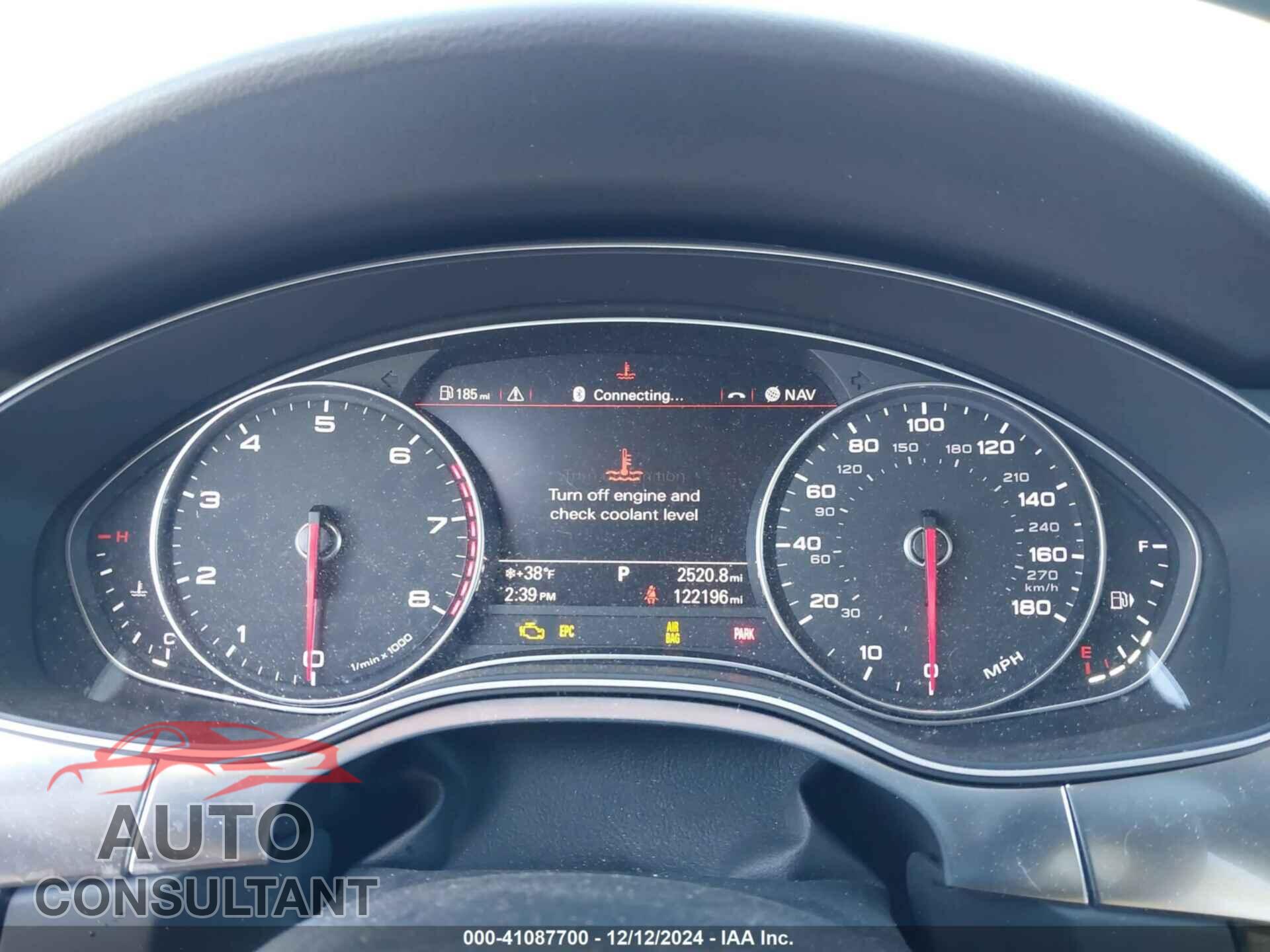 AUDI A6 2013 - WAUGGAFC5DN032143