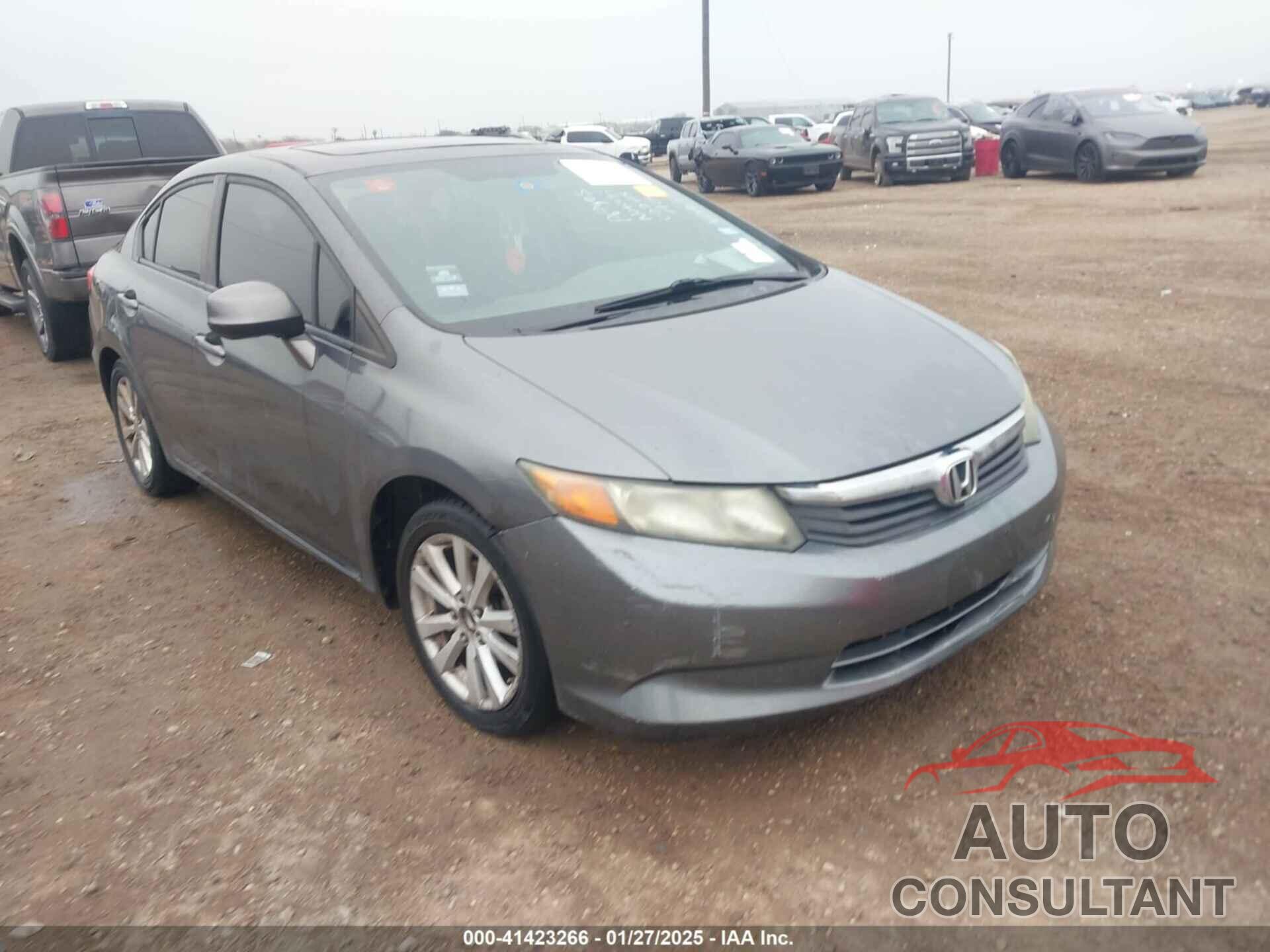 HONDA CIVIC 2012 - 2HGFB2F81CH502014