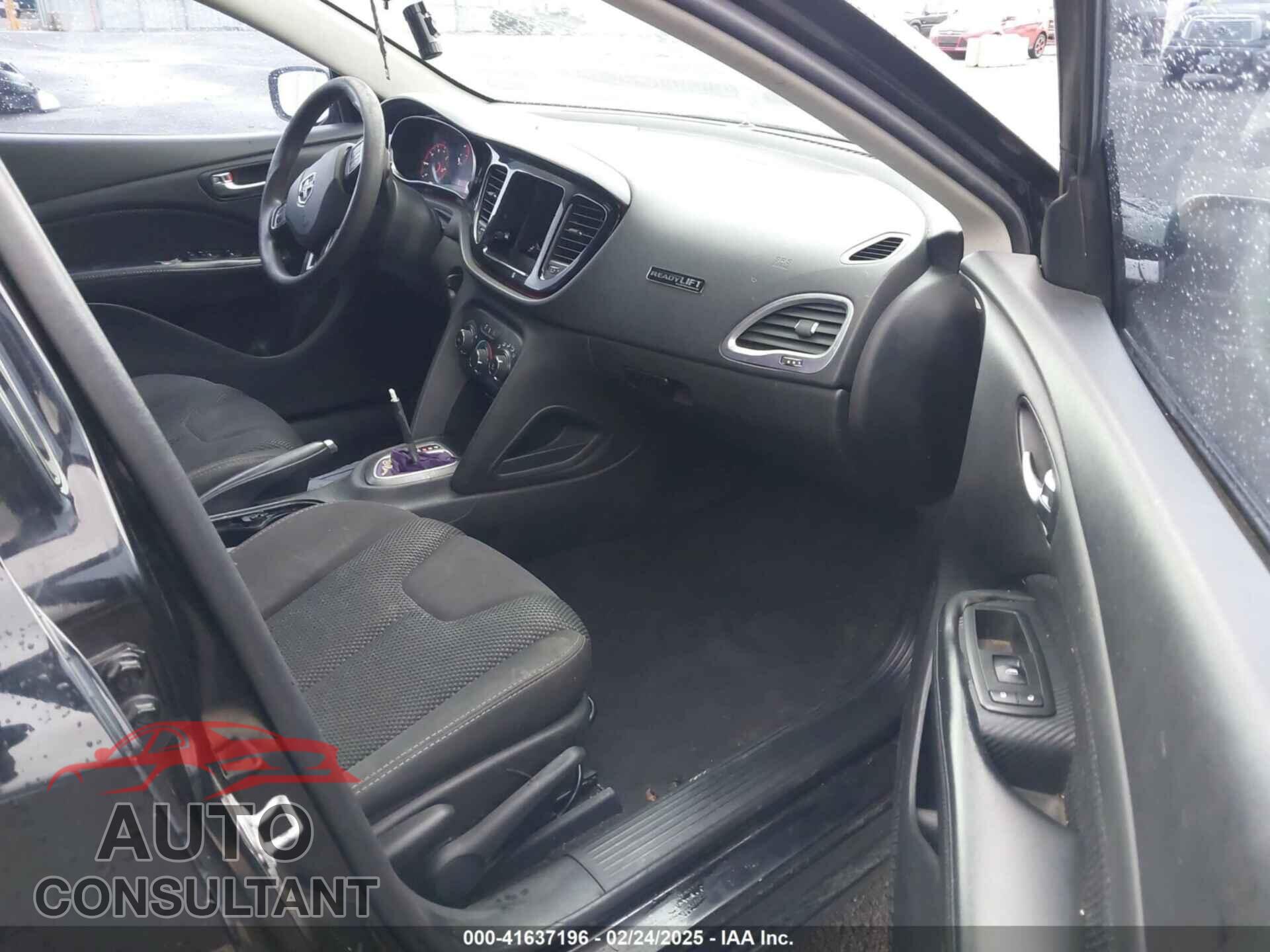 DODGE DART 2015 - 1C3CDFBB8FD105166