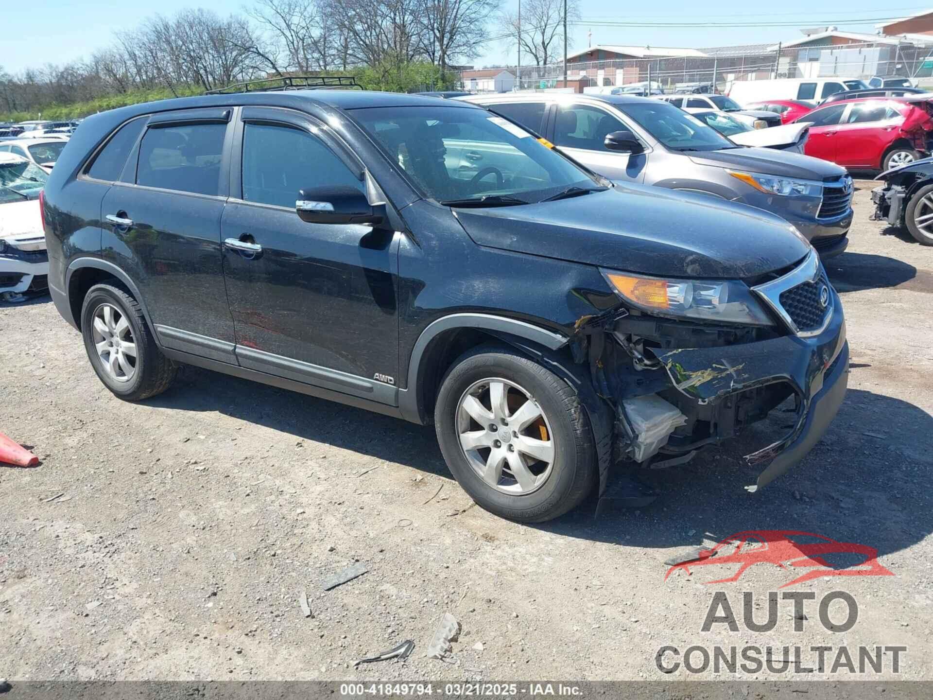 KIA SORENTO 2013 - 5XYKTCA64DG386183