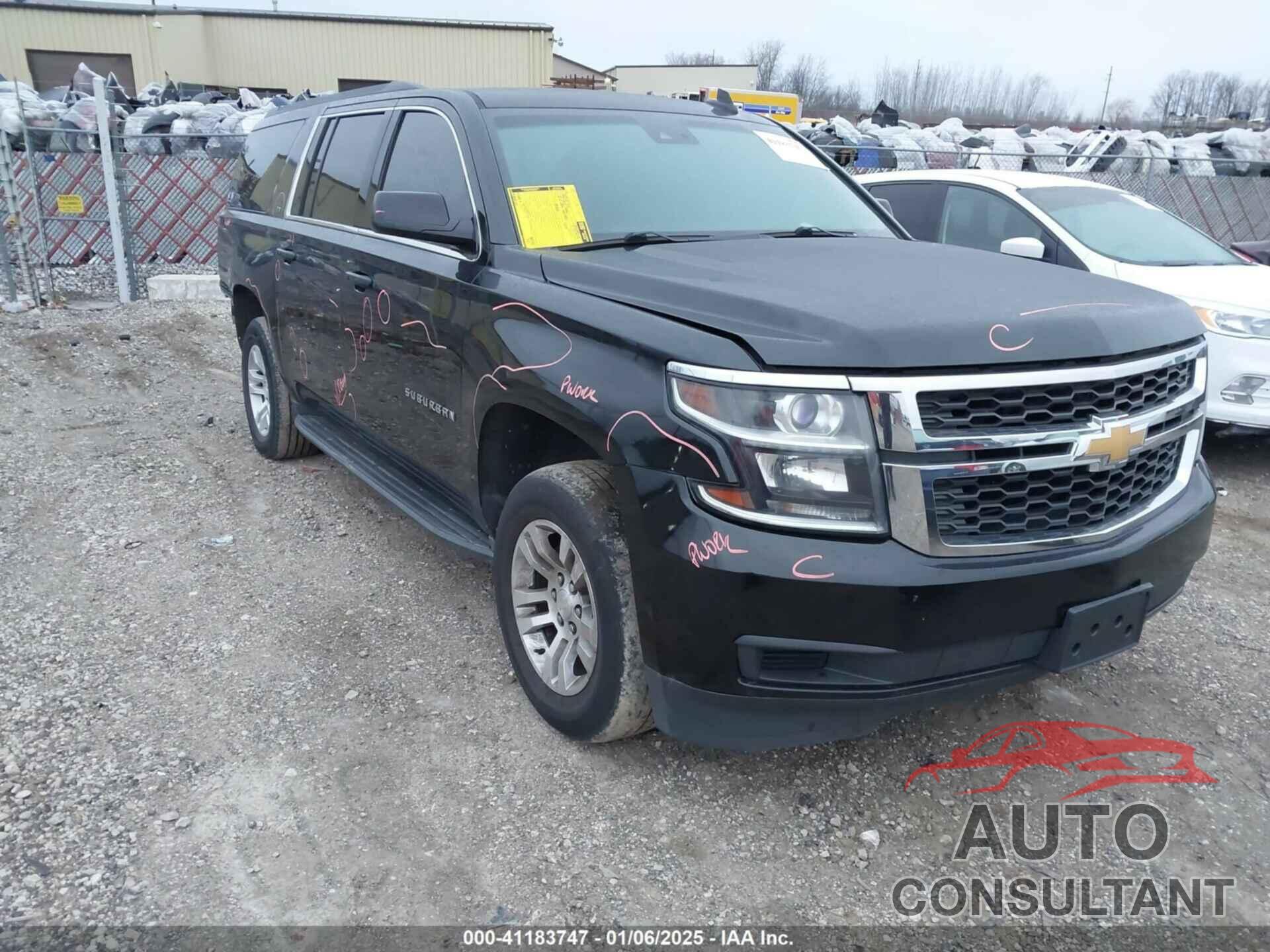CHEVROLET SUBURBAN 2016 - 1GNSKHKCXGR478707
