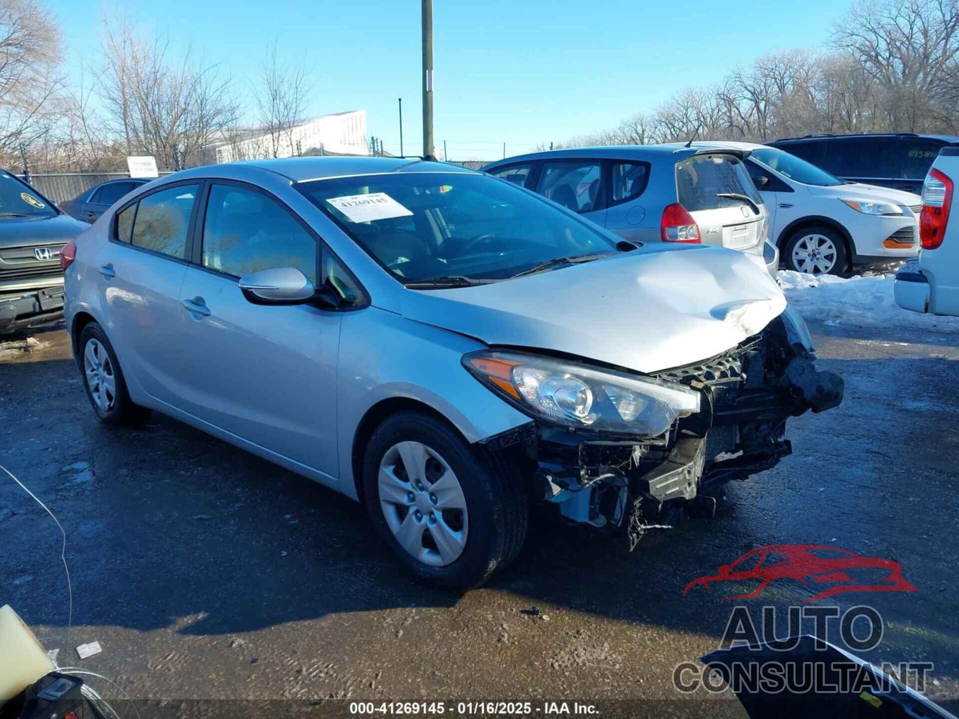 KIA FORTE 2015 - KNAFX4A65F5399545
