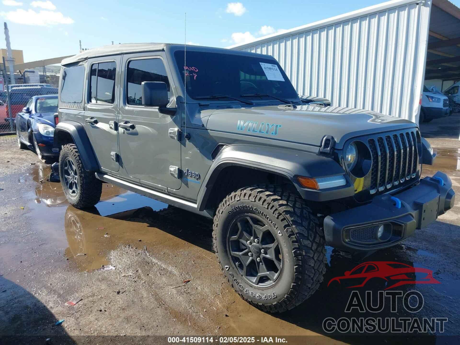 JEEP WRANGLER 4XE 2023 - 1C4JJXN64PW592470