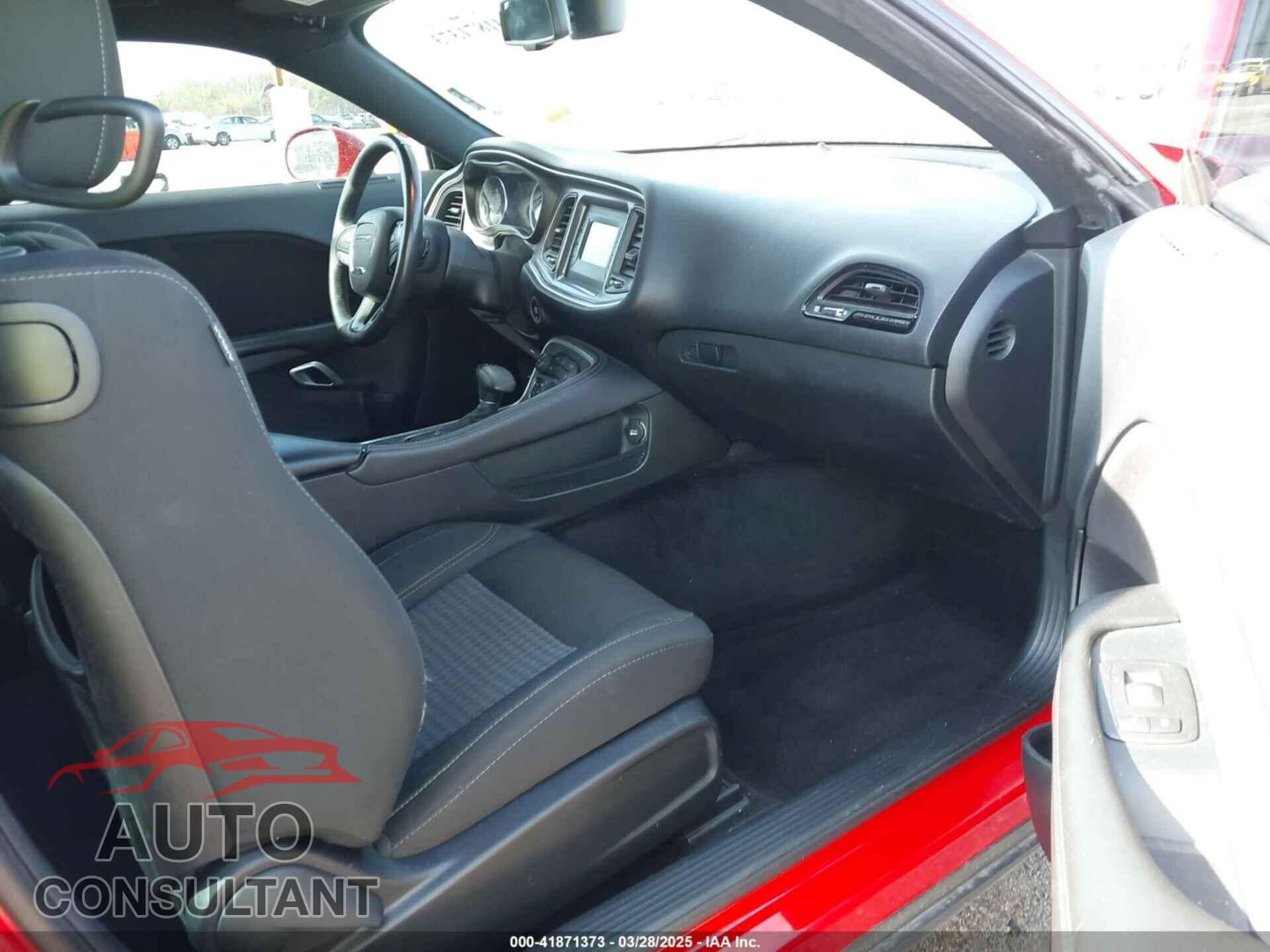 DODGE CHALLENGER 2017 - 2C3CDZAG6HH617268