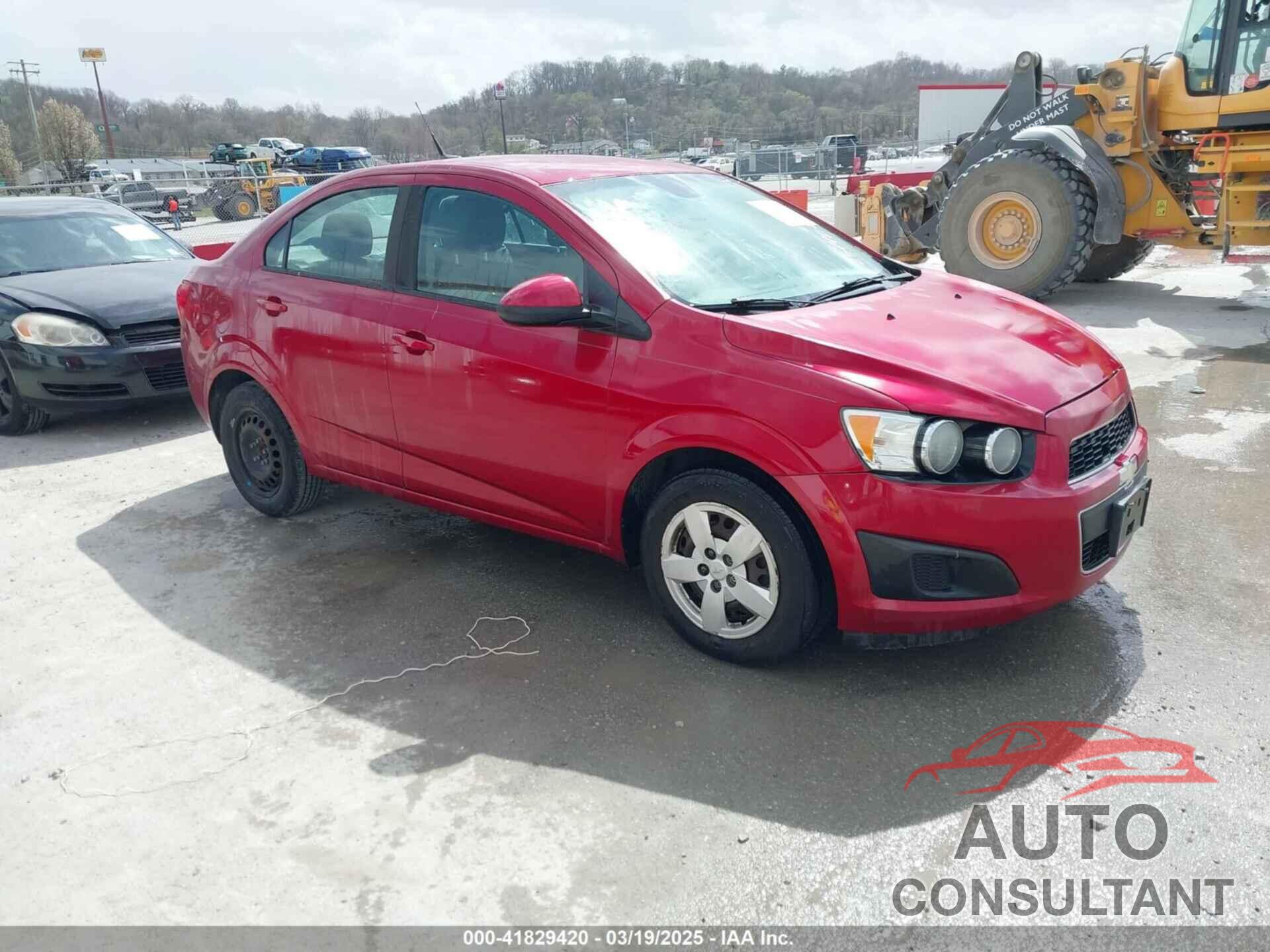 CHEVROLET SONIC 2013 - 1G1JA5SH1D4254468