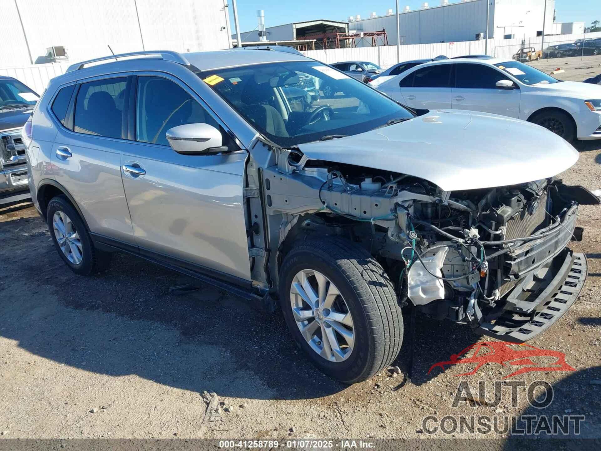 NISSAN ROGUE 2016 - KNMAT2MV3GP615141