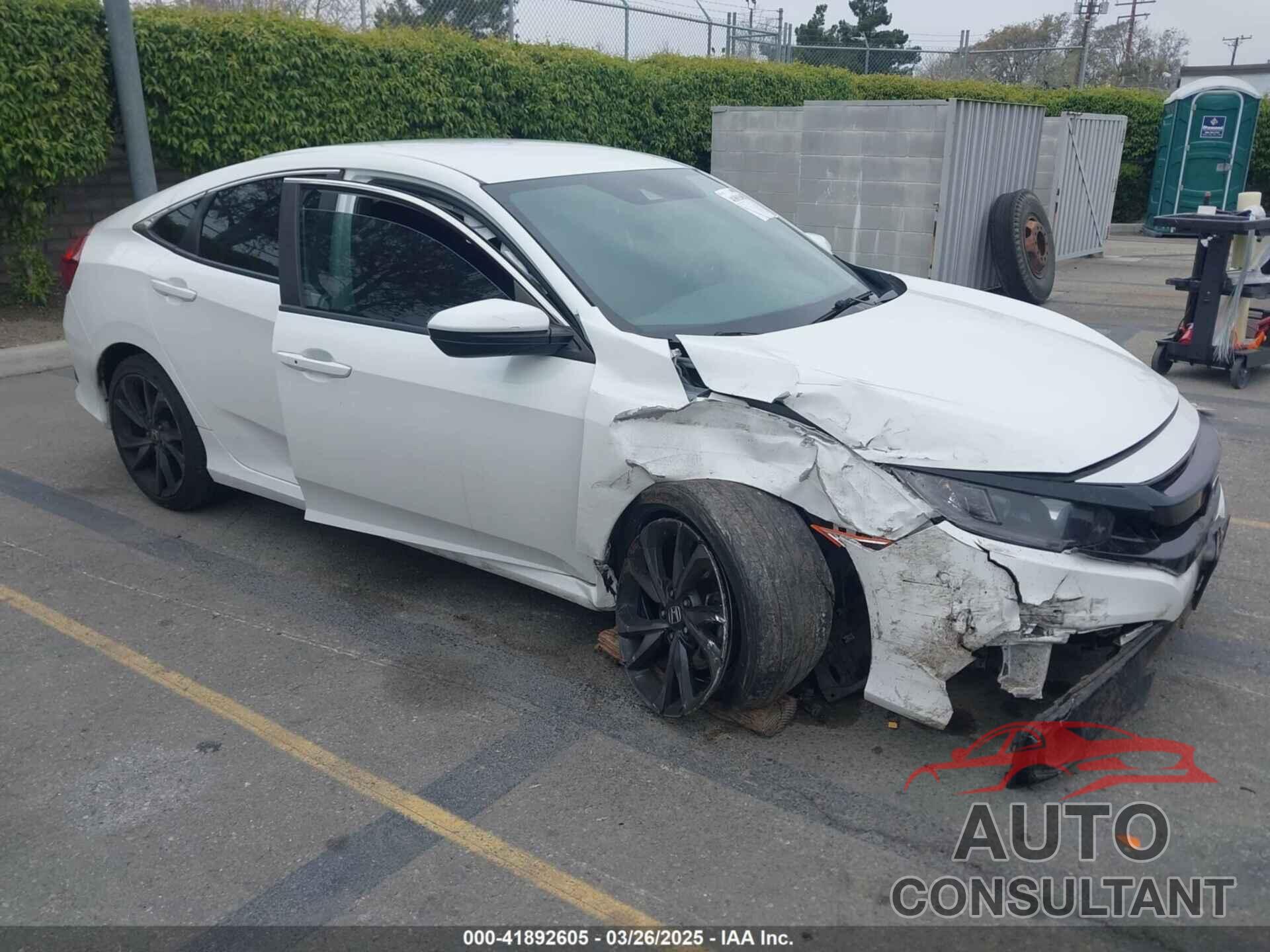 HONDA CIVIC 2020 - 19XFC2F84LE209361