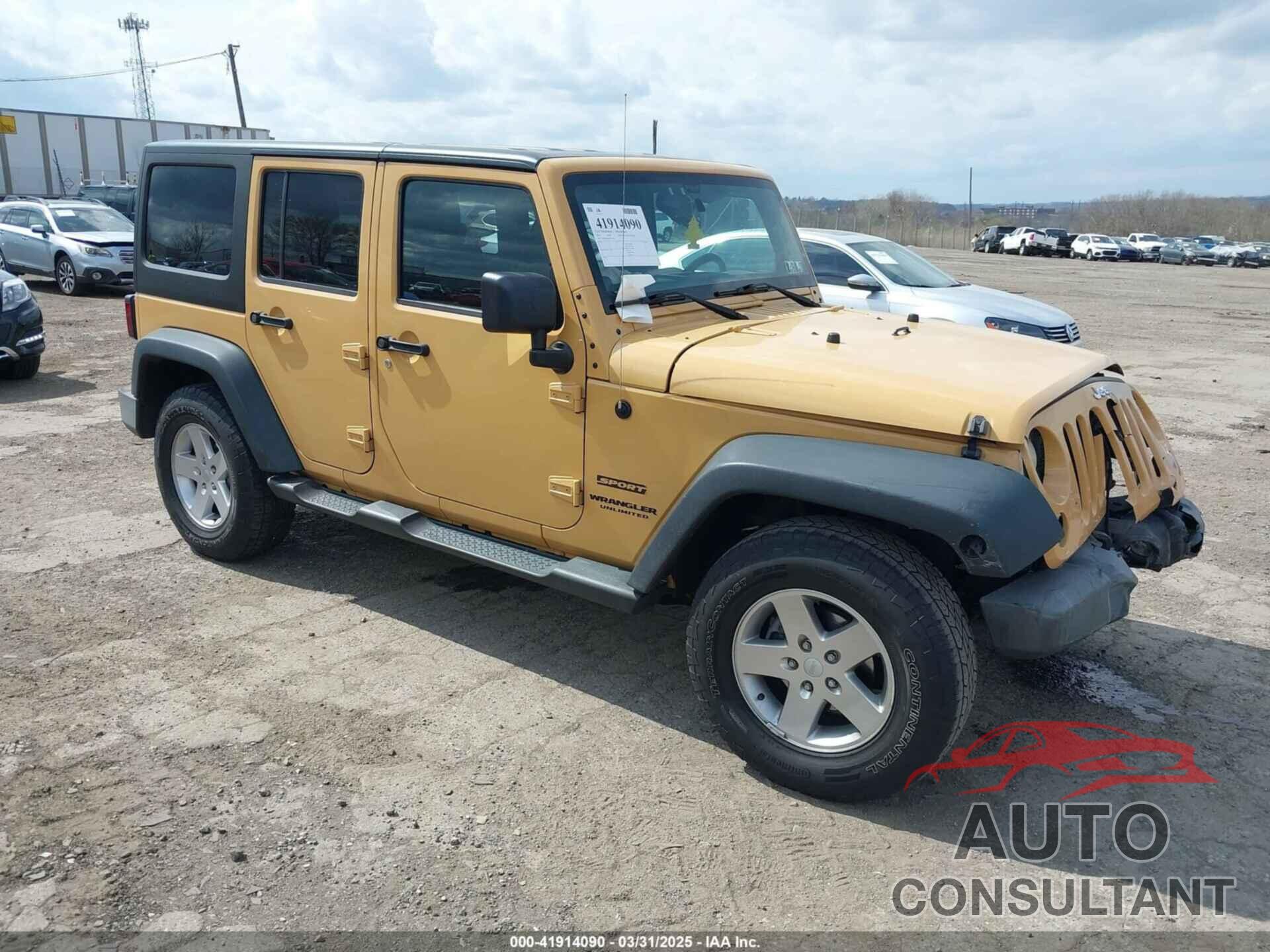 JEEP WRANGLER UNLIMITED 2014 - 1C4BJWDG0EL115915
