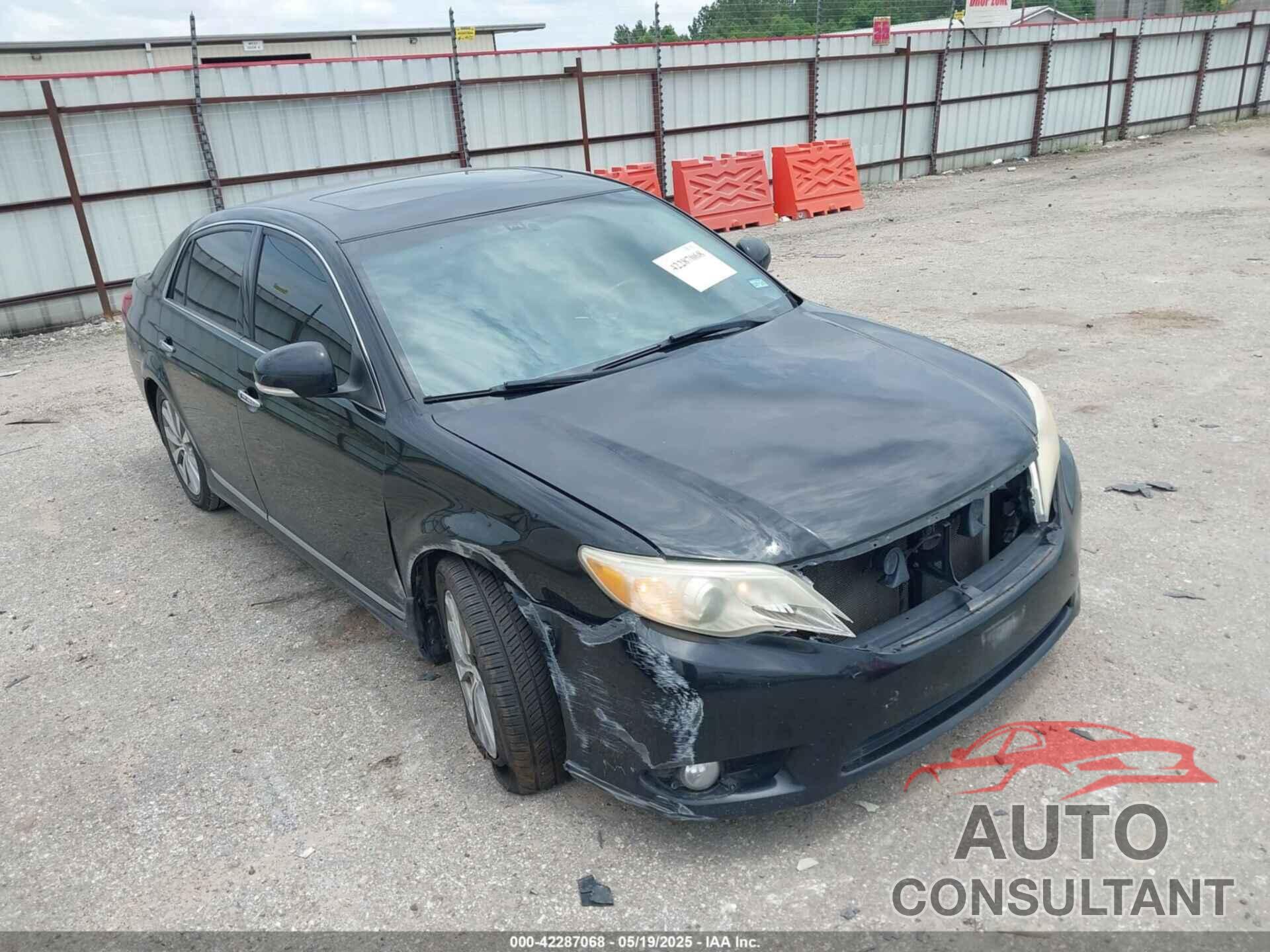 TOYOTA AVALON 2011 - 4T1BK3DB2BU378800