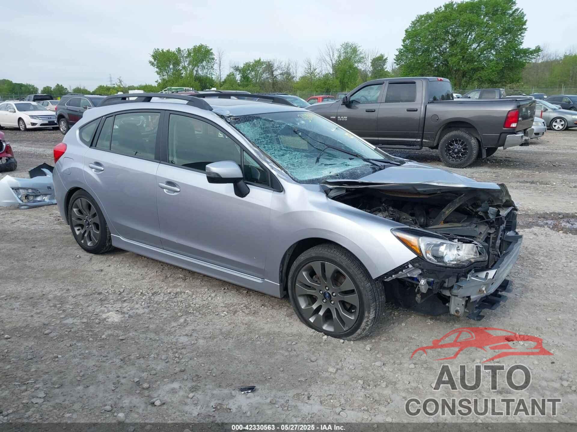 SUBARU IMPREZA 2016 - JF1GPAY67G8224098