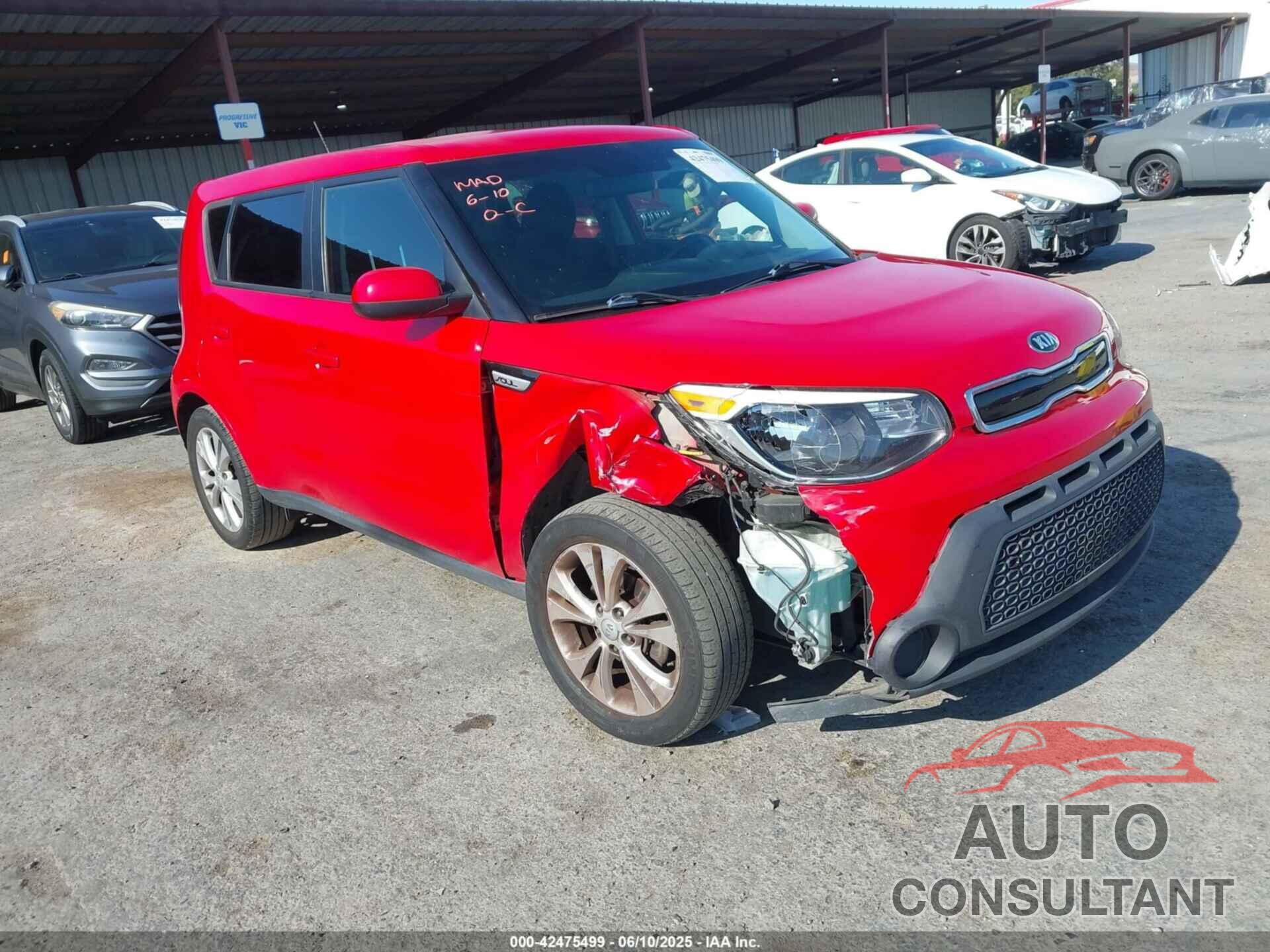 KIA SOUL 2015 - KNDJP3A5XF7779211