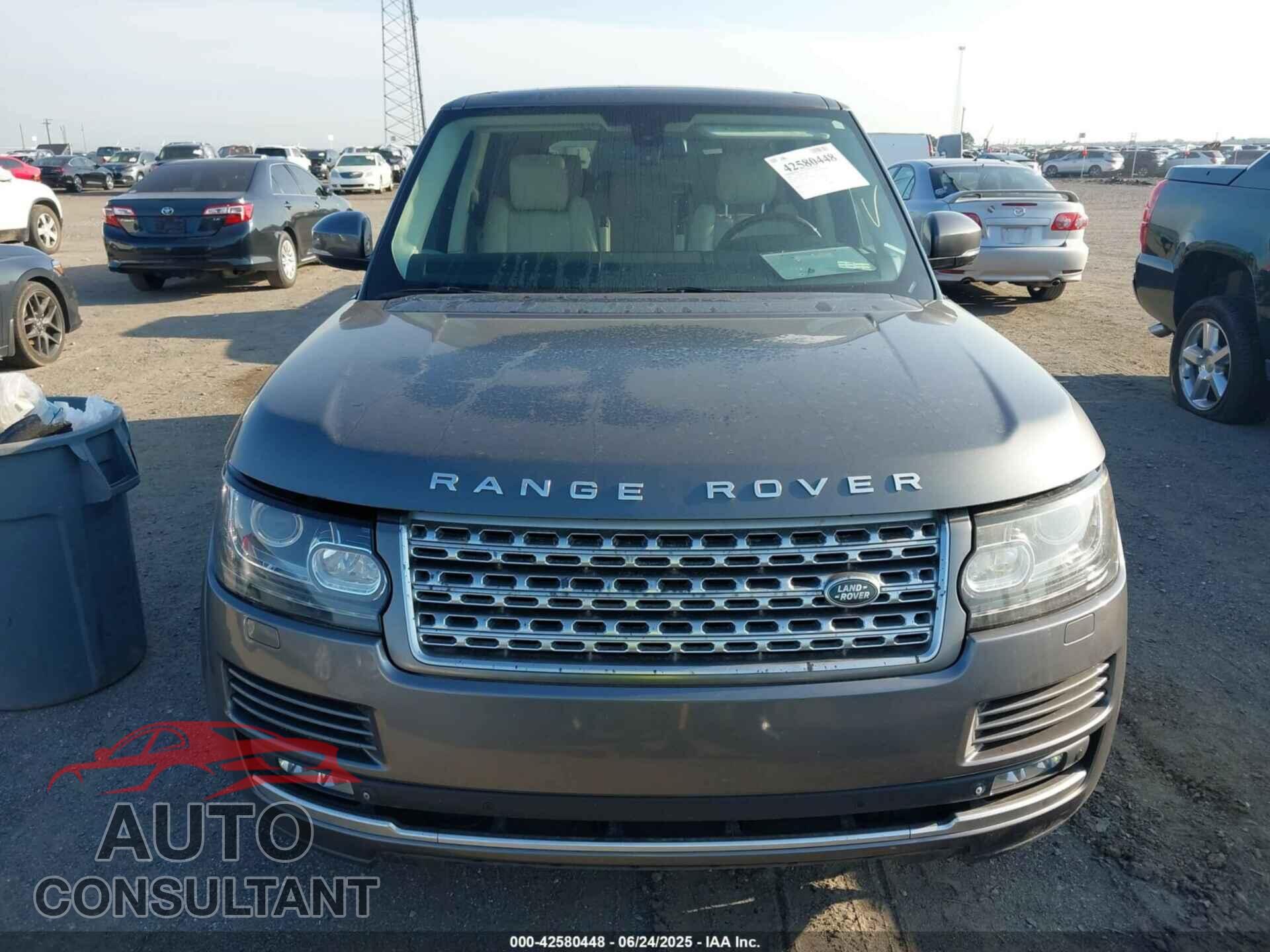 LAND ROVER RANGE ROVER 2014 - SALGS2EF7EA148495