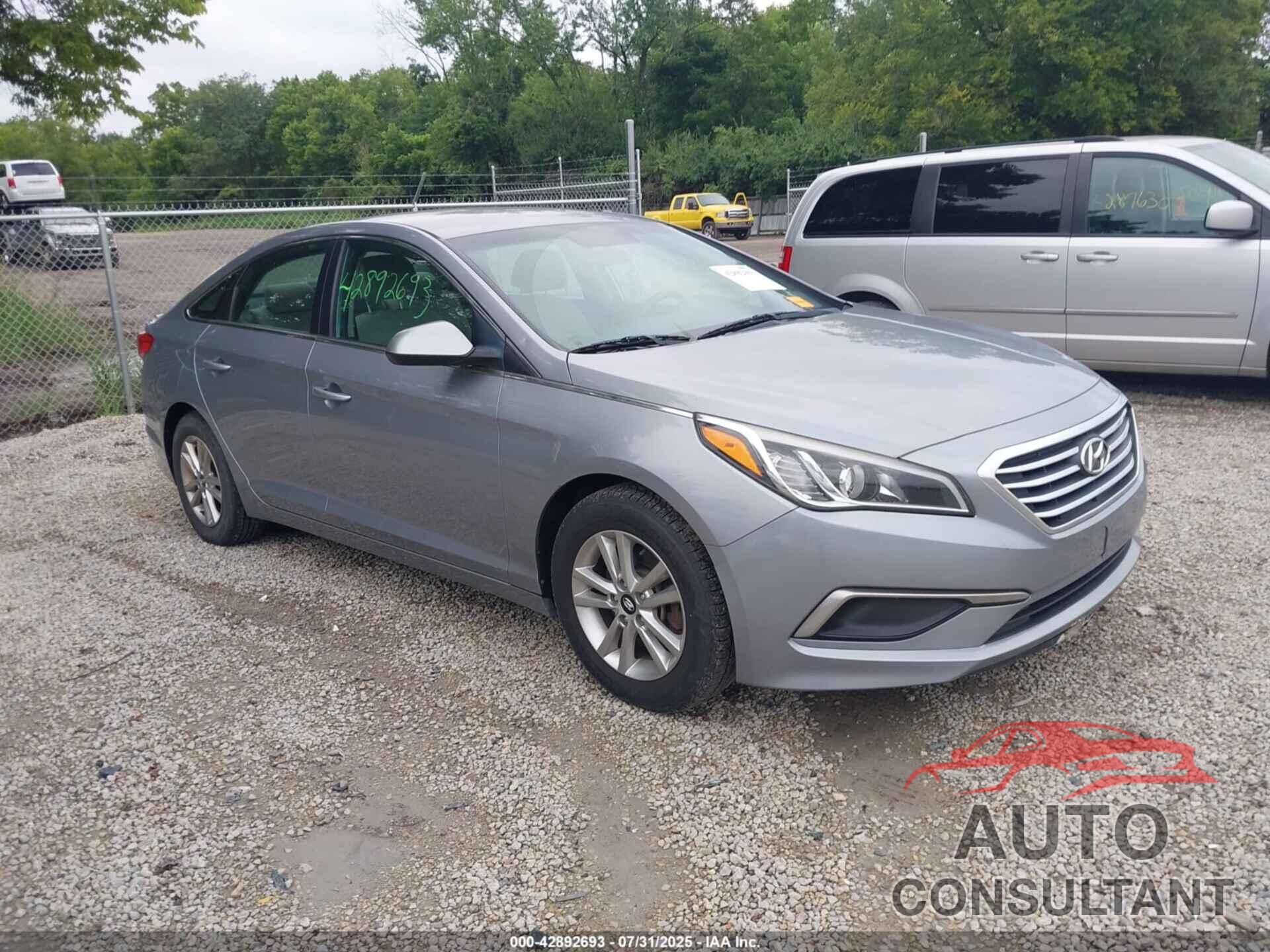 HYUNDAI SONATA 2017 - 5NPE24AF1HH497990