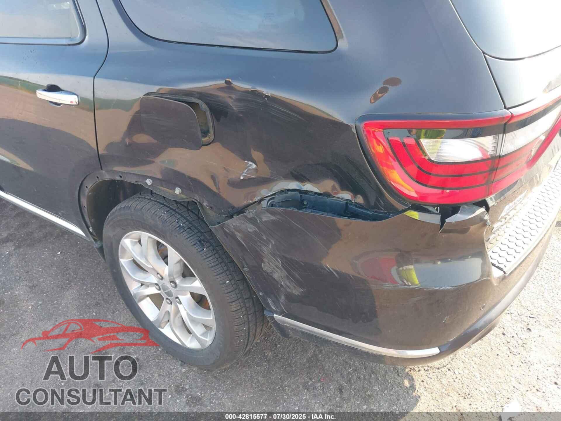 DODGE DURANGO 2017 - 1C4RDJEG0HC652876