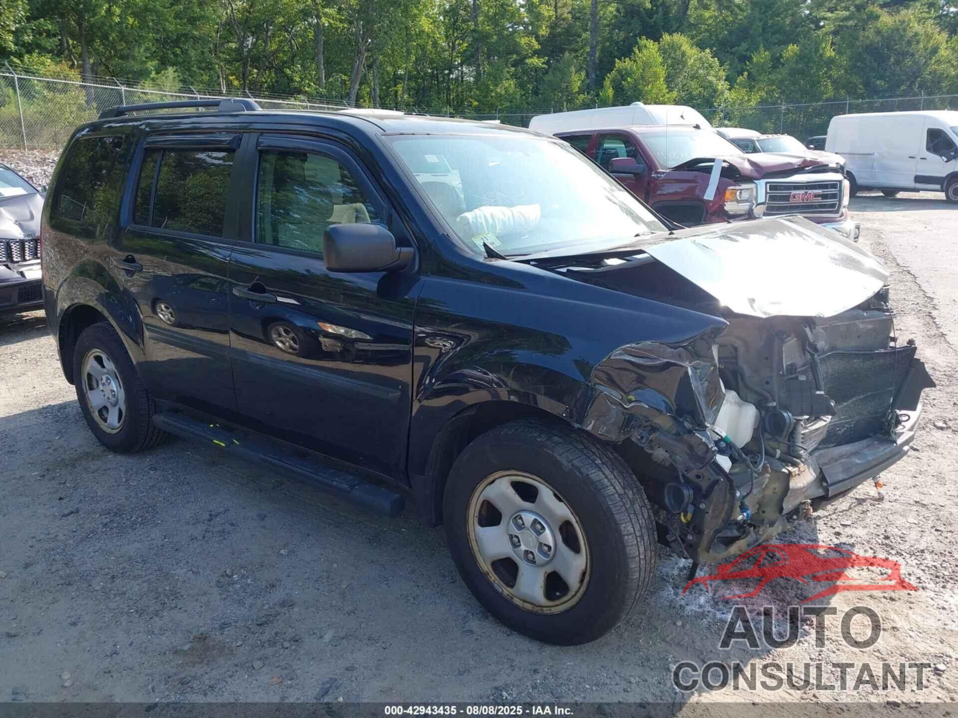 HONDA PILOT 2013 - 5FNYF4H27DB076868