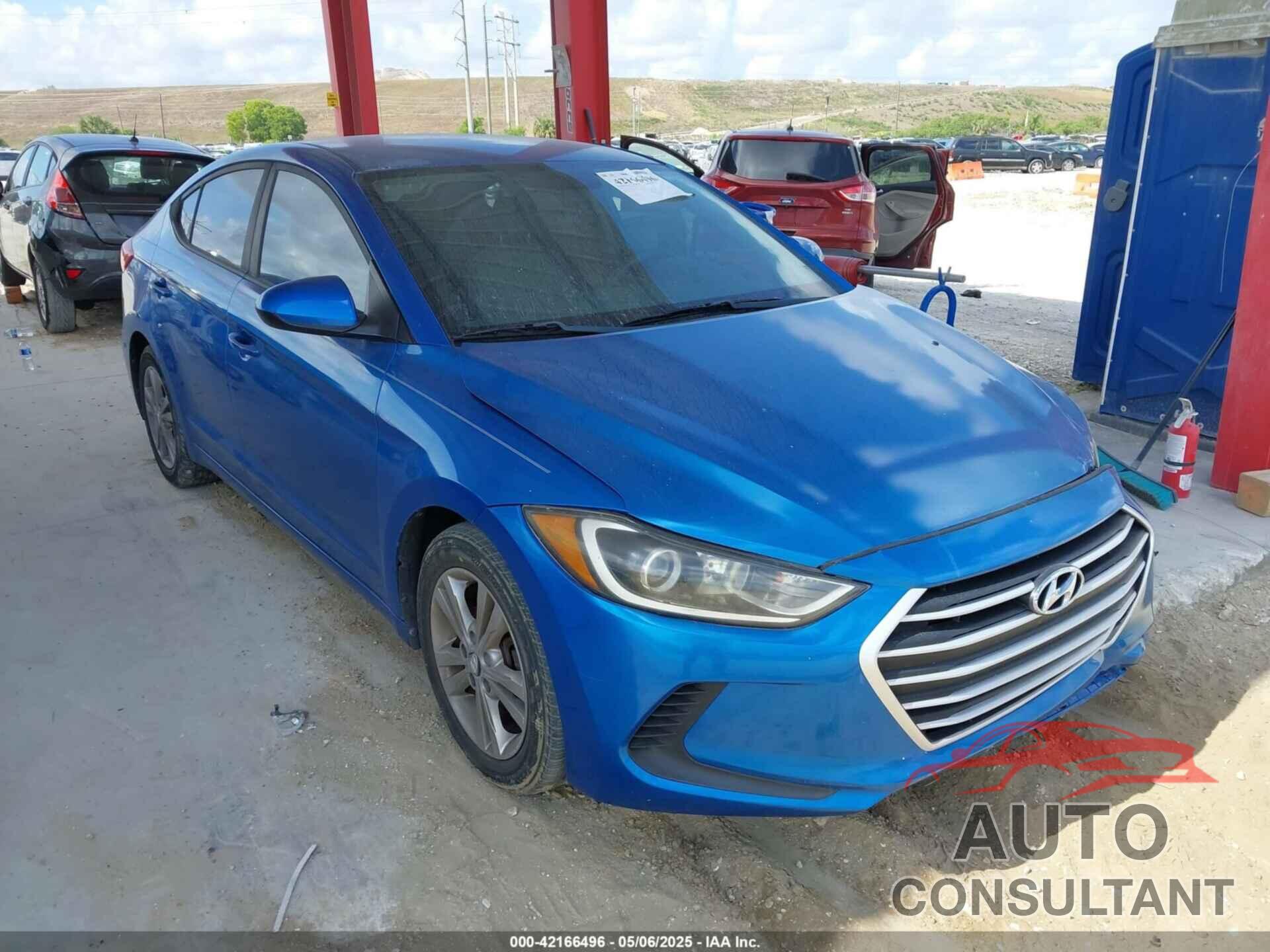 HYUNDAI ELANTRA 2017 - 5NPD84LFXHH049626