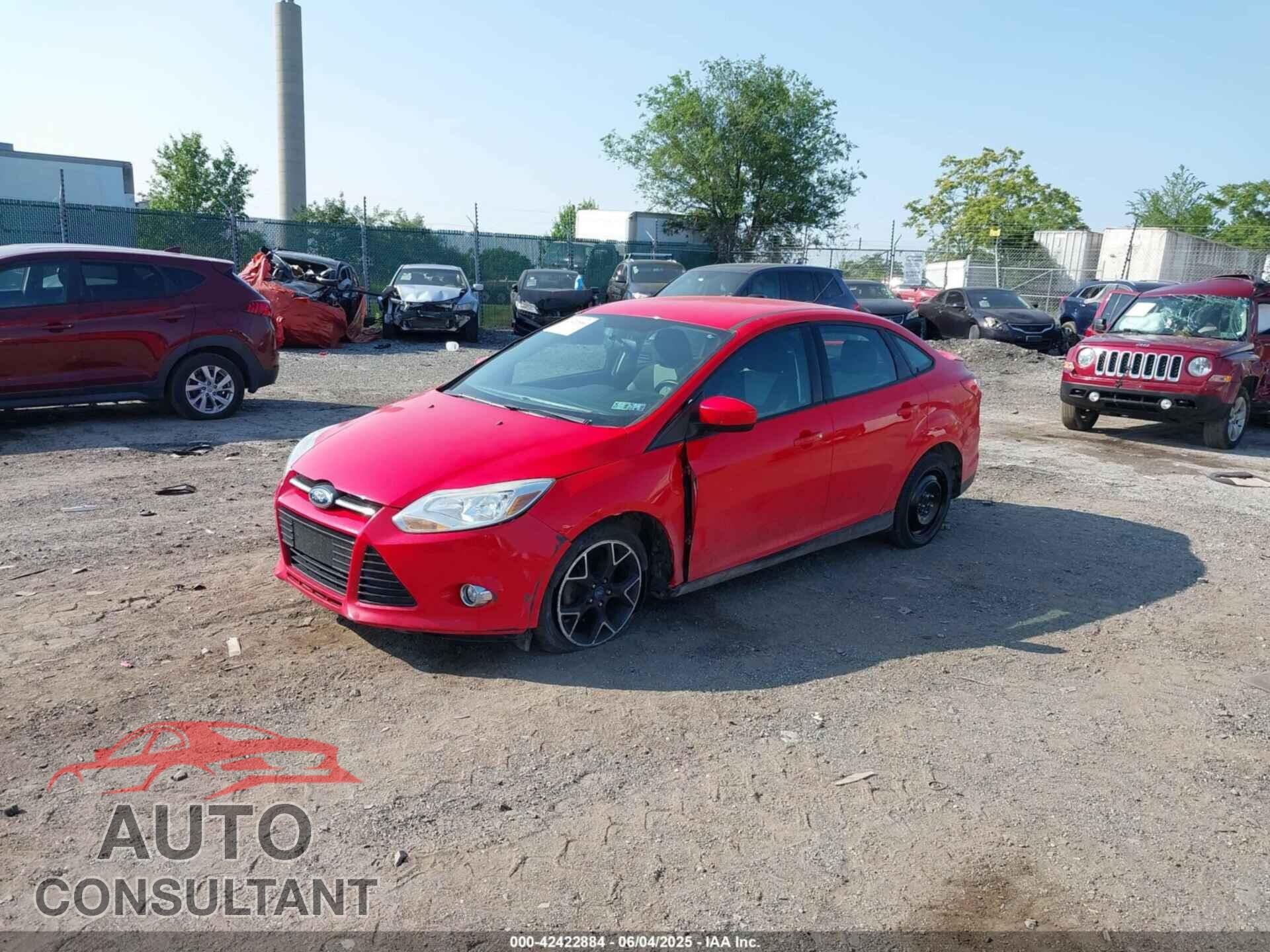FORD FOCUS 2012 - 1FAHP3F29CL419613