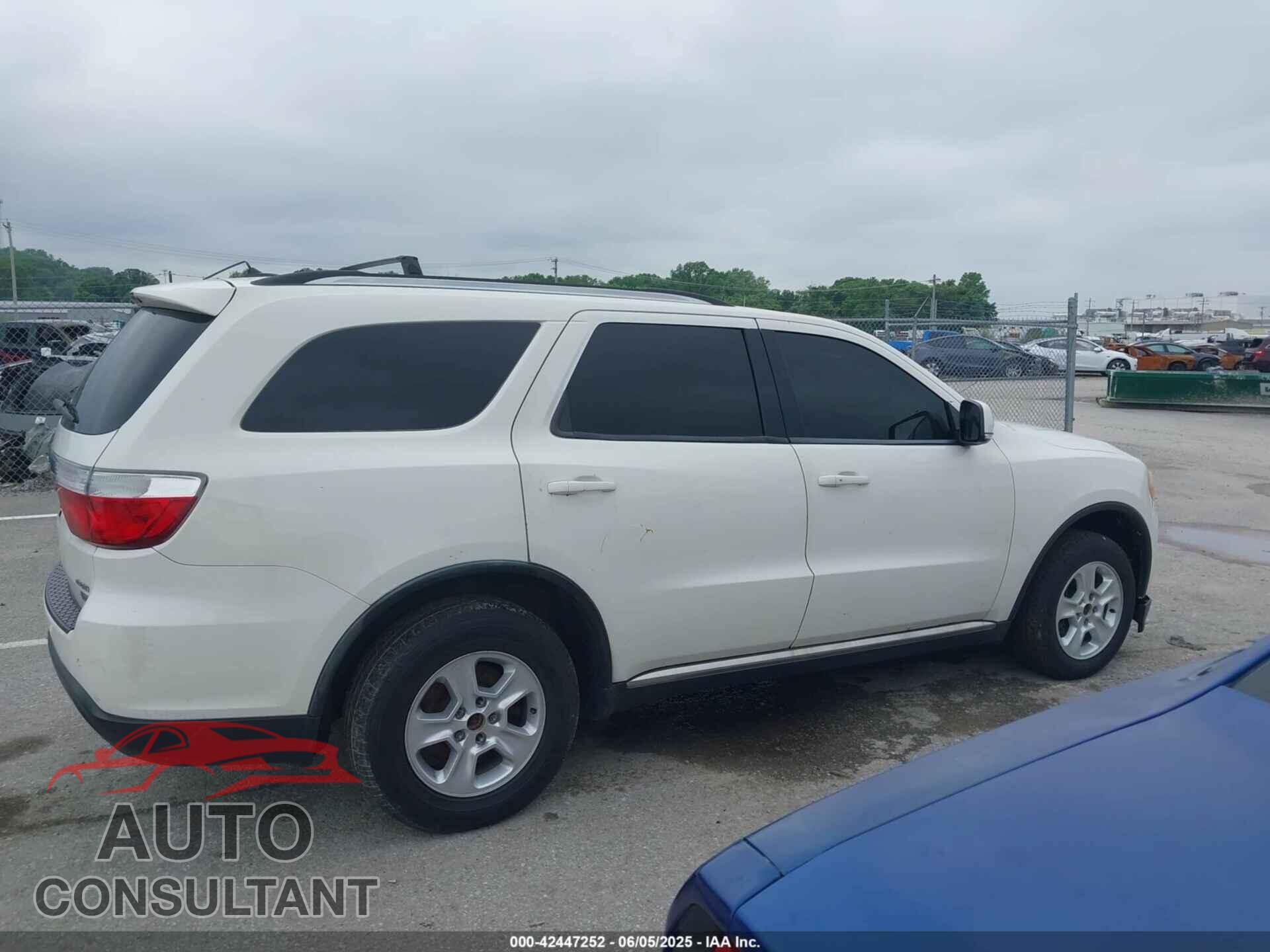 DODGE DURANGO 2012 - 1C4RDJDG5CC107573