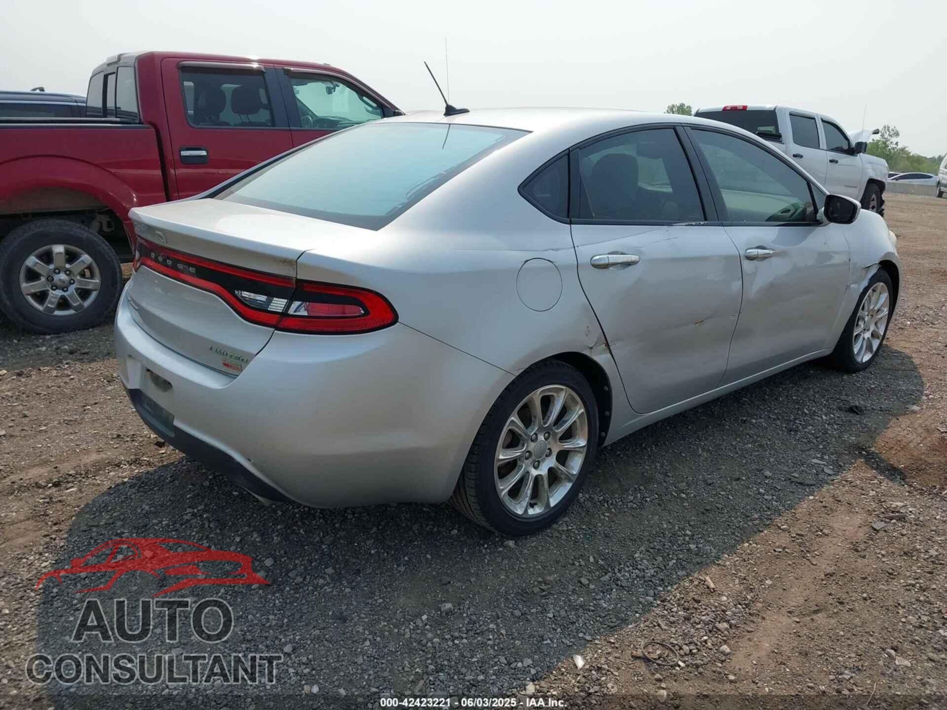 DODGE DART 2013 - 1C3CDFCH3DD198744