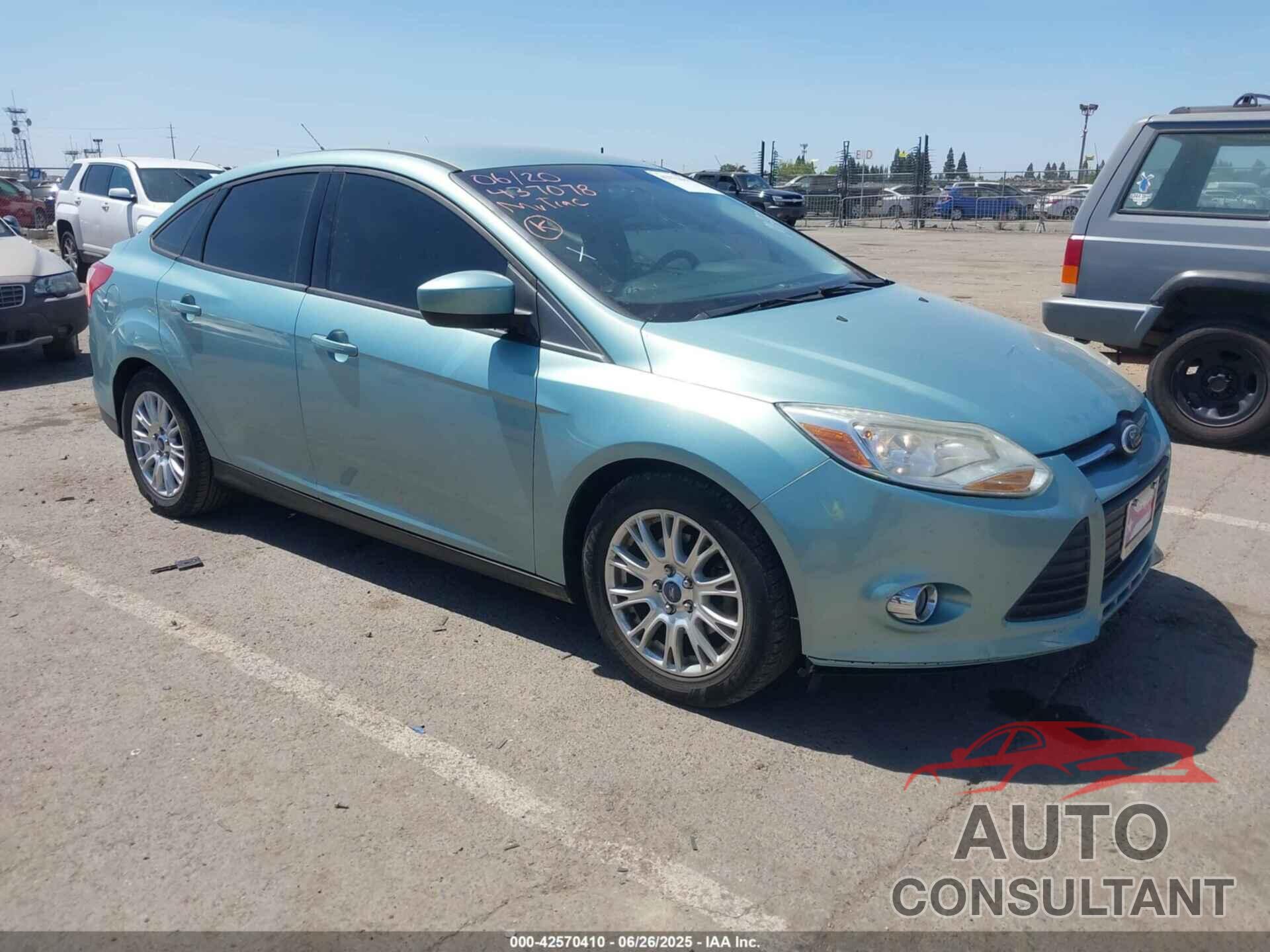FORD FOCUS 2012 - 1FAHP3F24CL437078