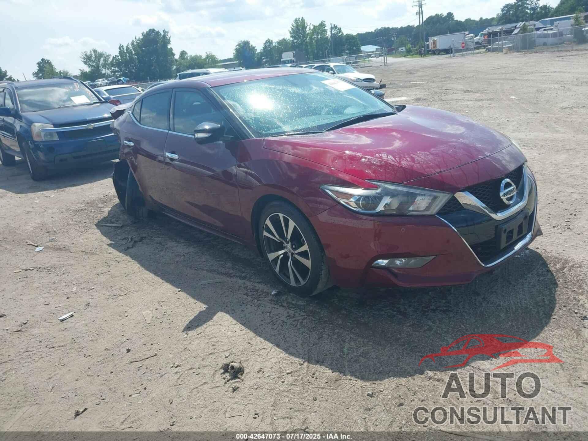 NISSAN MAXIMA 2018 - 1N4AA6AP5JC372455