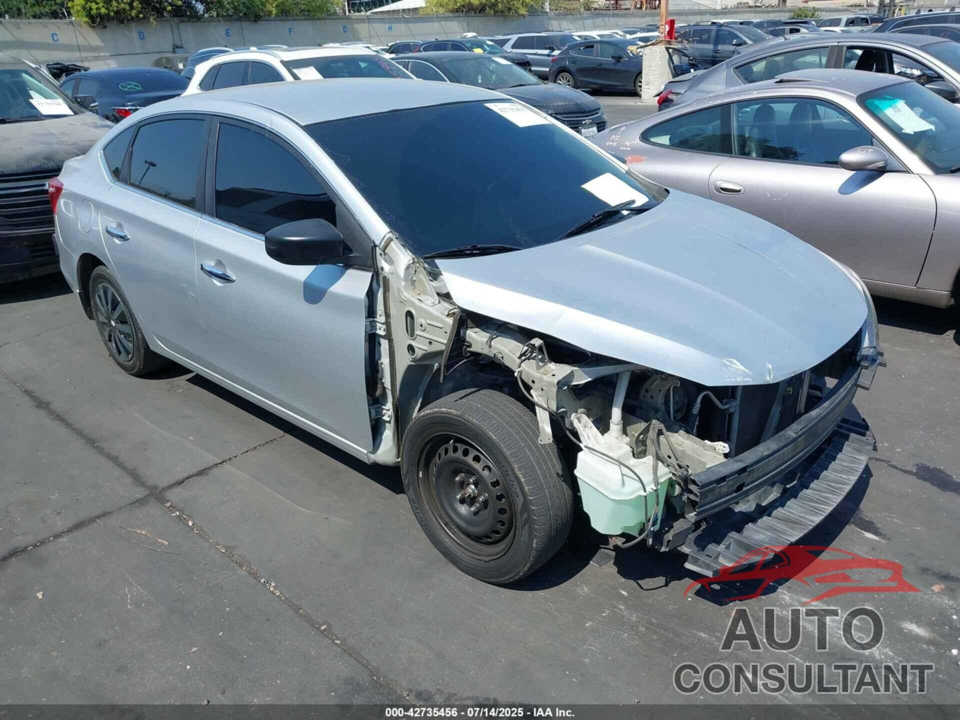 NISSAN SENTRA 2016 - 3N1AB7AP4GY241369