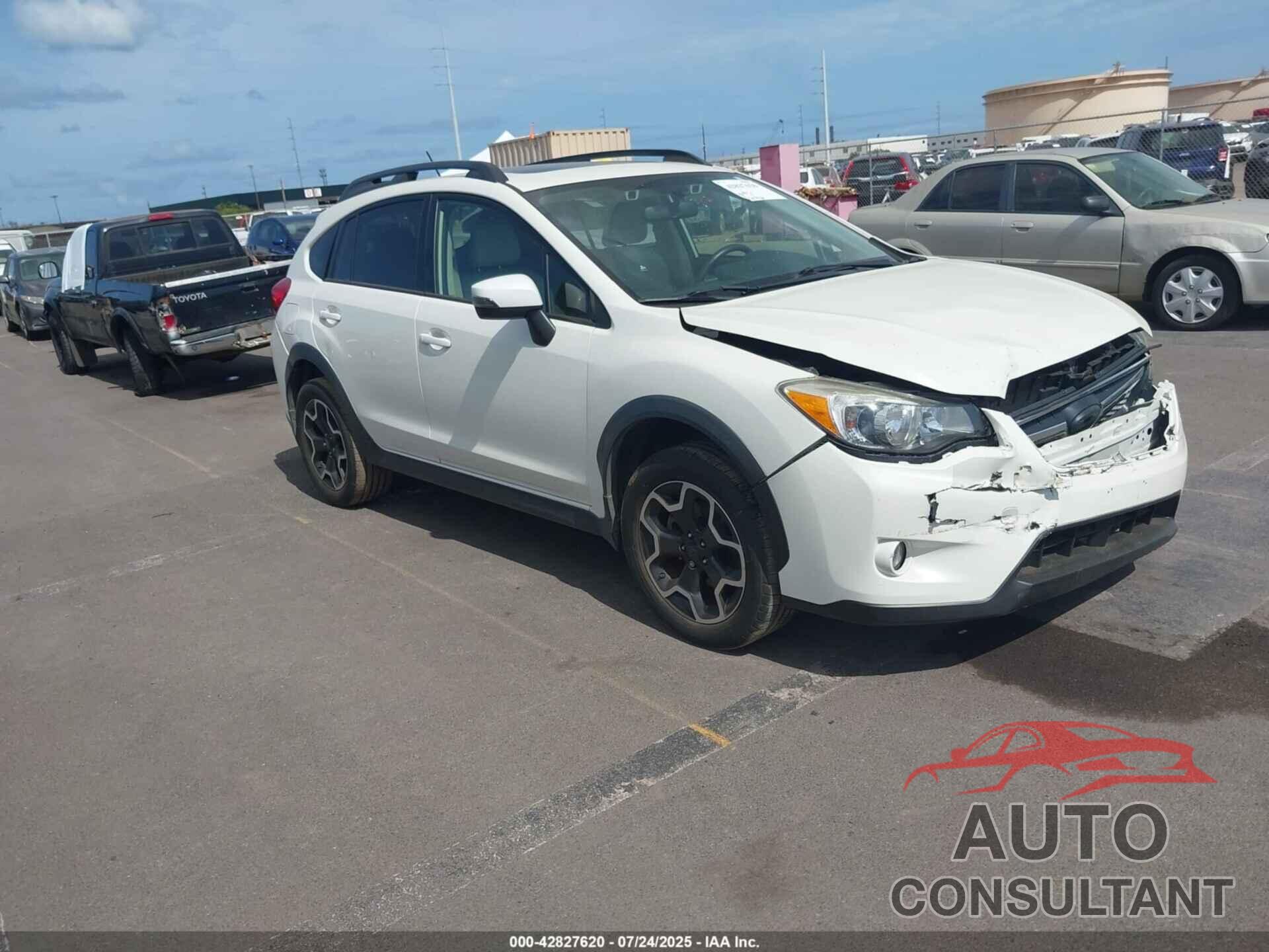 SUBARU XV CROSSTREK 2015 - JF2GPASC5F8279478
