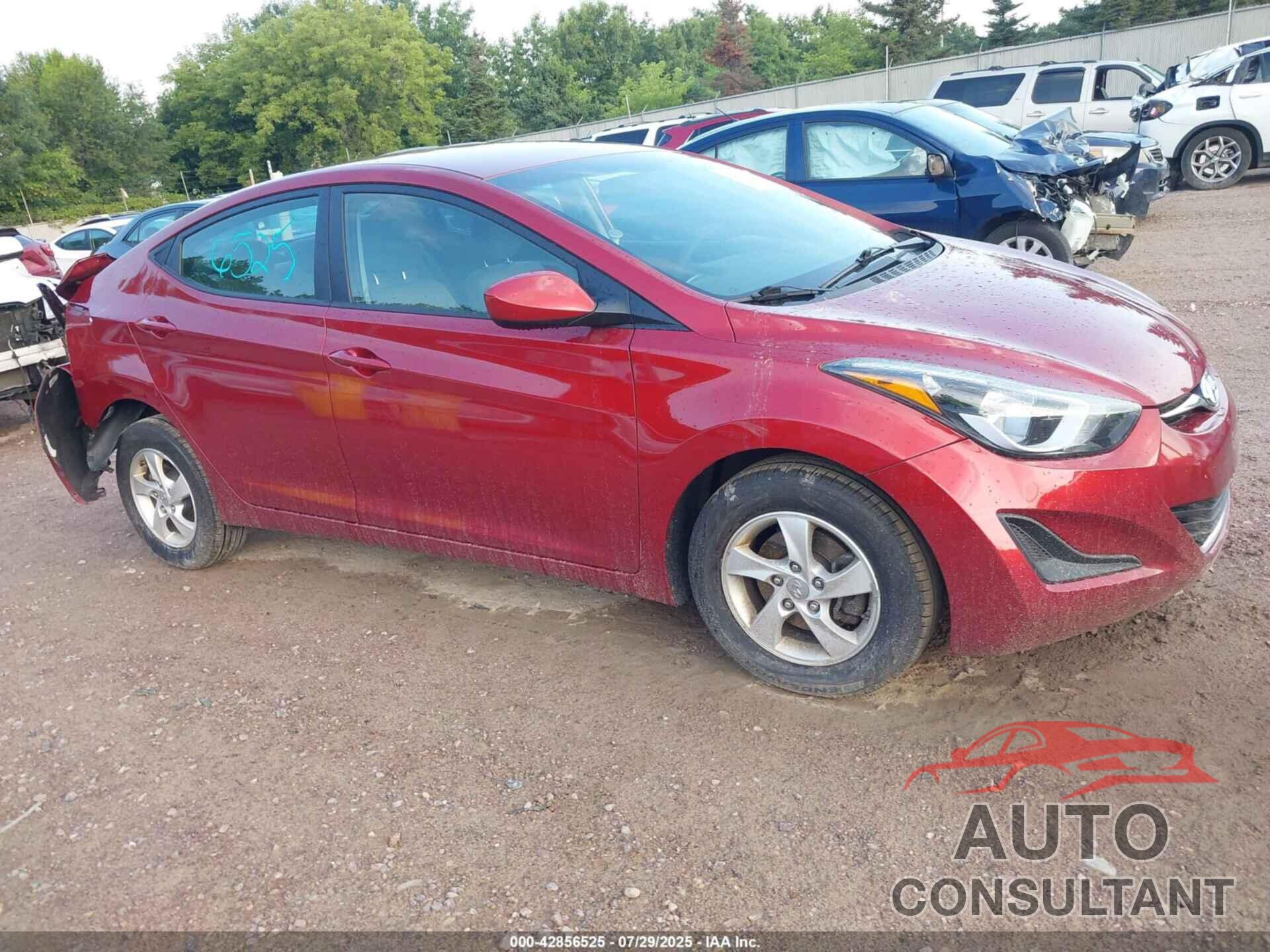 HYUNDAI ELANTRA 2015 - 5NPDH4AE4FH589397