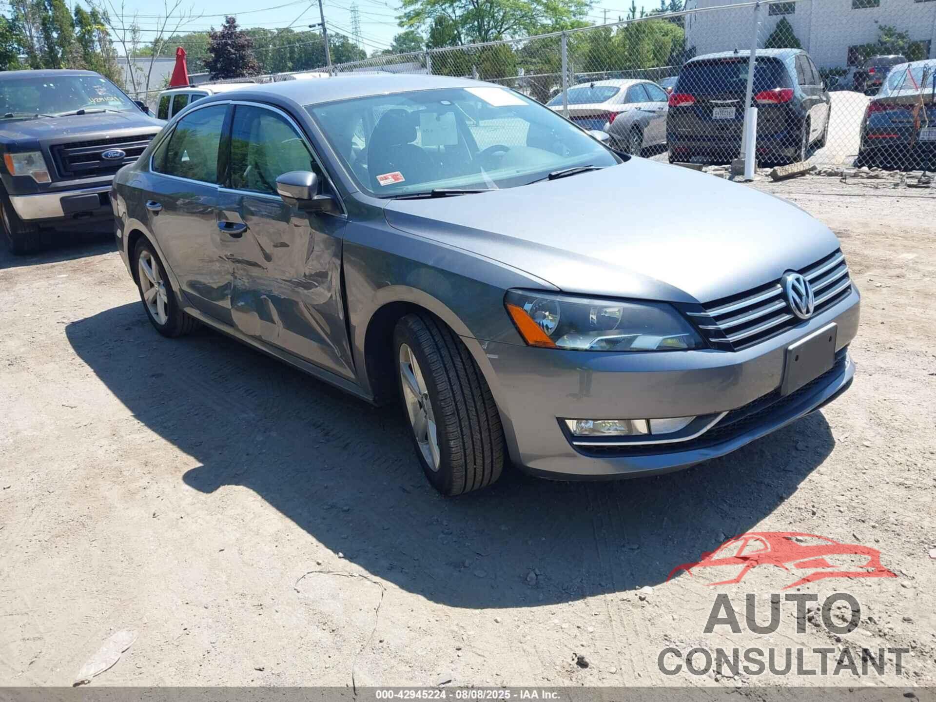 VOLKSWAGEN PASSAT 2015 - 1VWAT7A3XFC074026