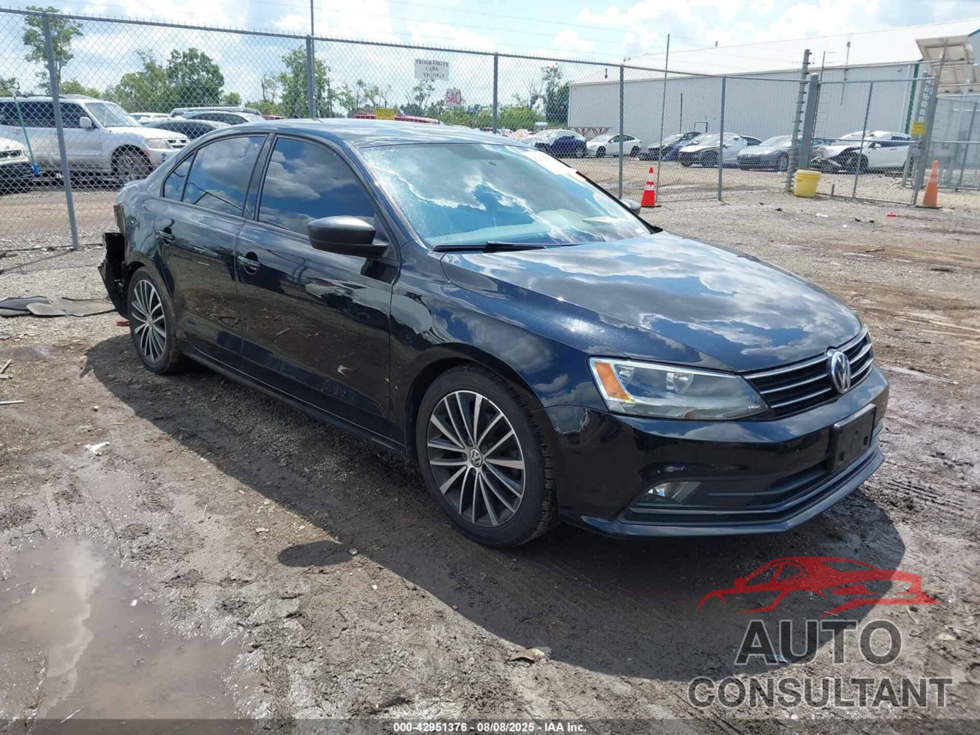 VOLKSWAGEN JETTA 2016 - 3VWB17AJ1GM257453