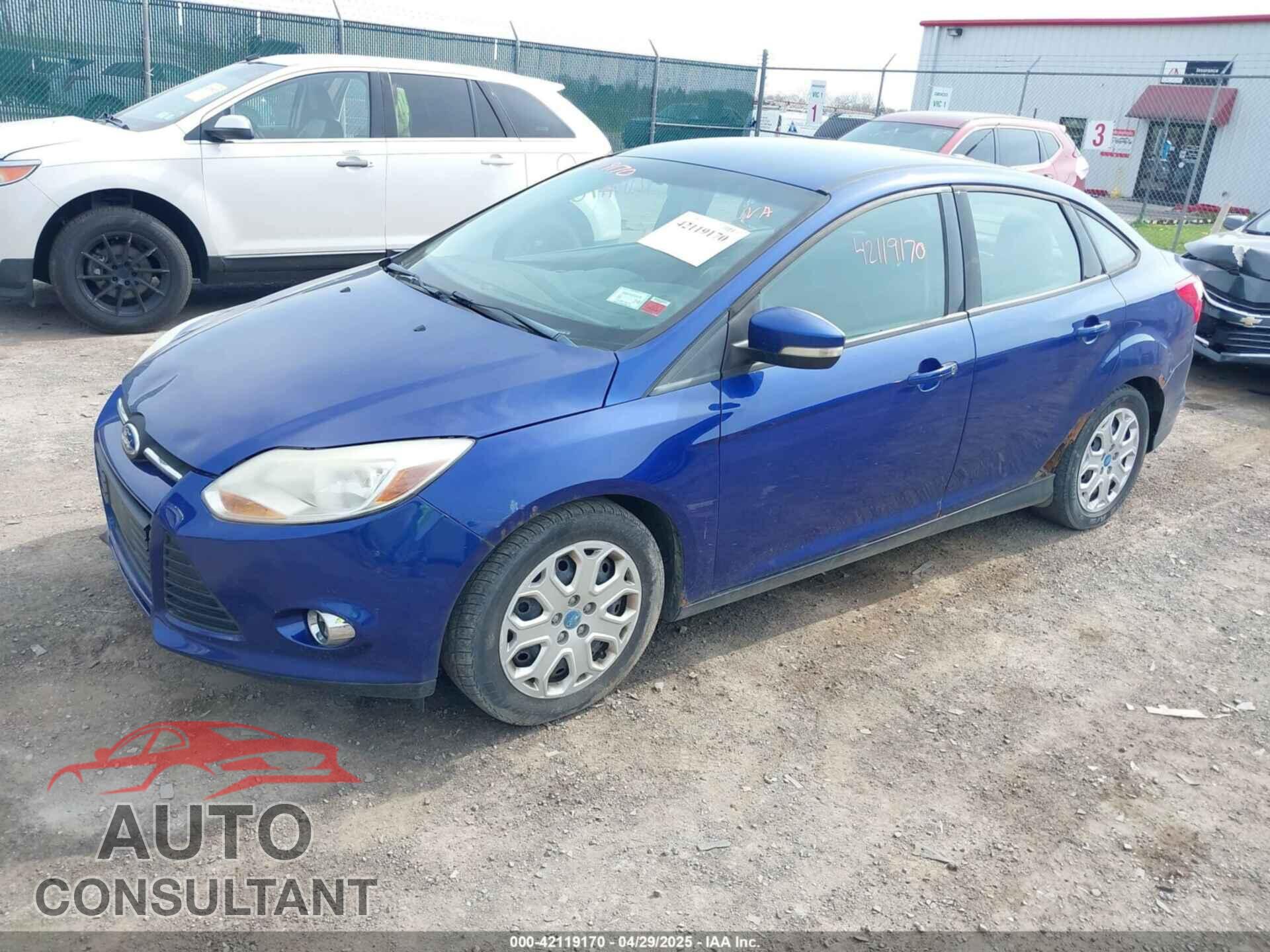 FORD FOCUS 2012 - 1FAHP3F21CL342199
