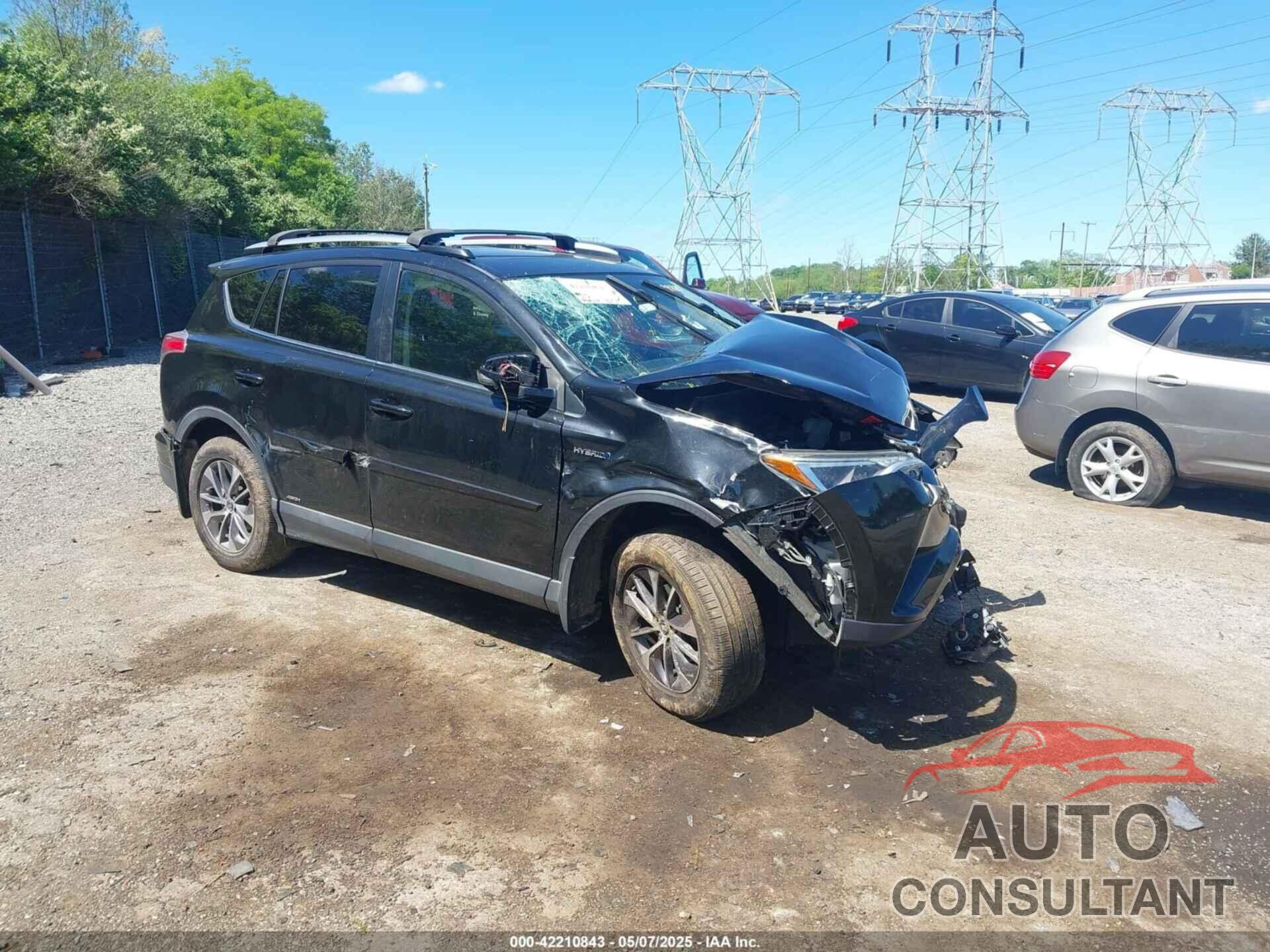 TOYOTA RAV4 HYBRID 2017 - JTMRJREV3HD149729