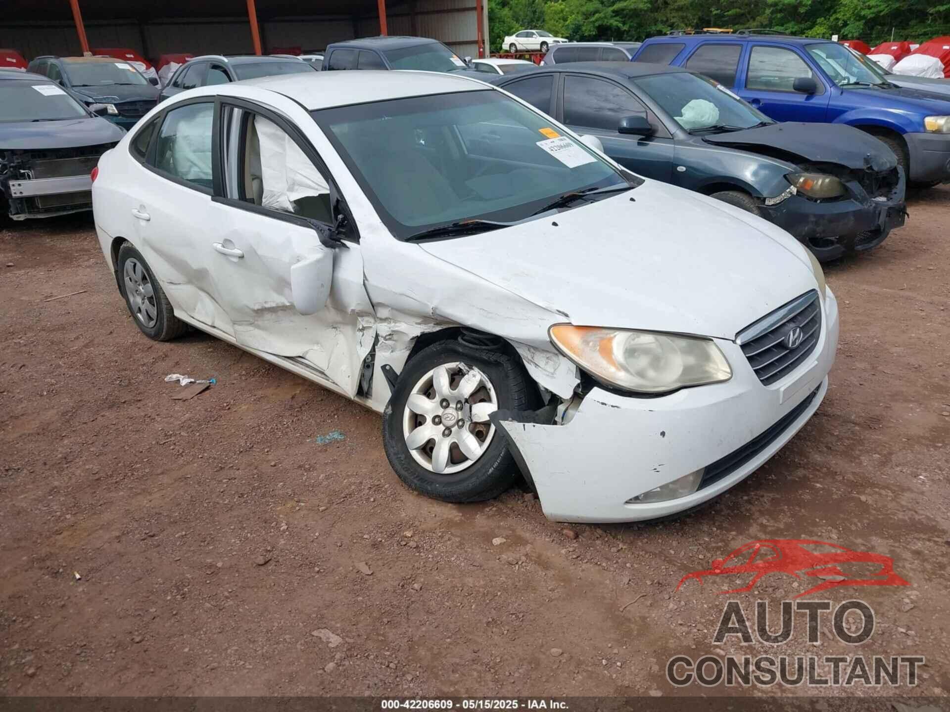HYUNDAI ELANTRA 2009 - KMHDU46D49U595783