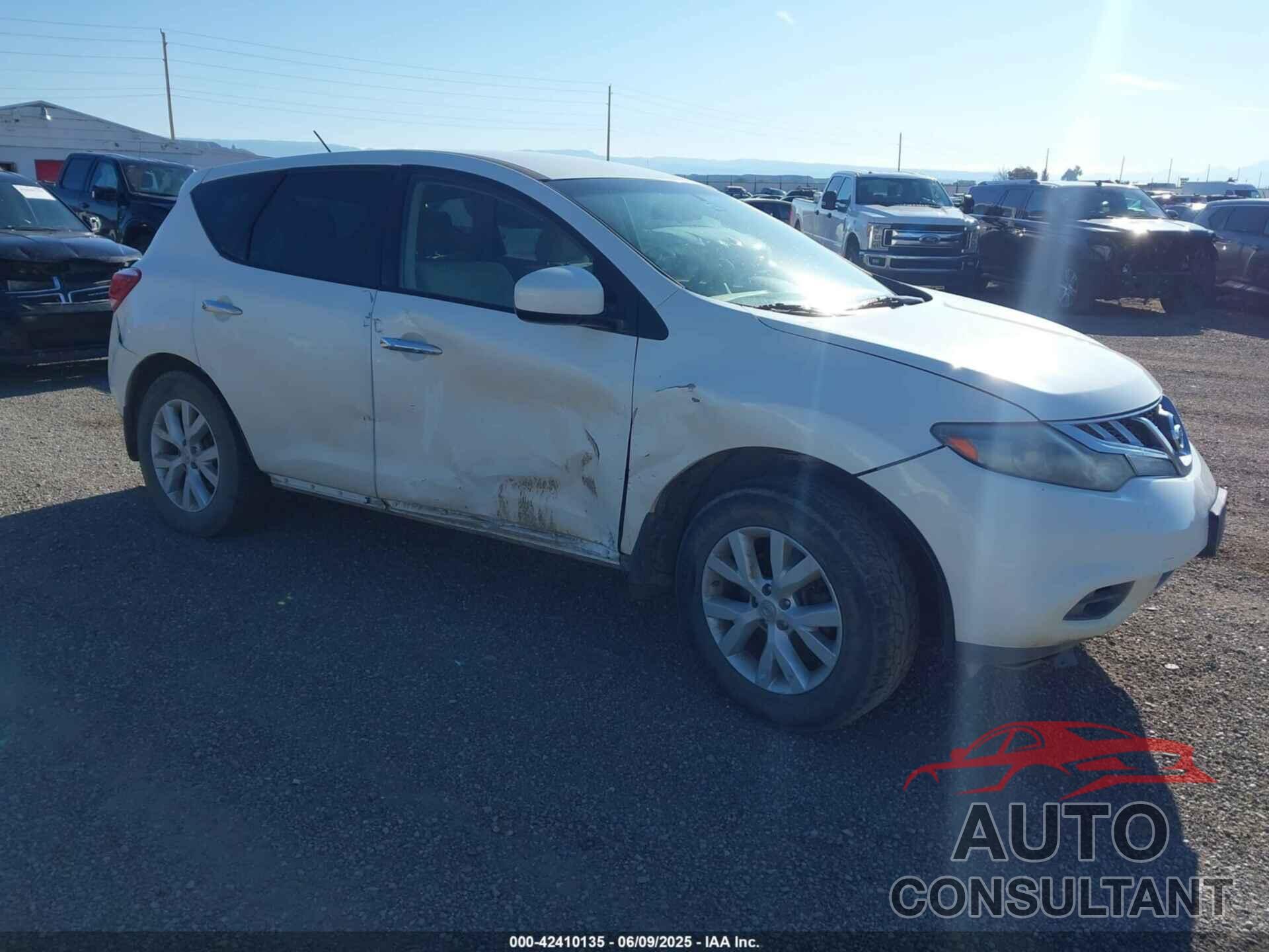 NISSAN MURANO 2012 - JN8AZ1MW0CW227693