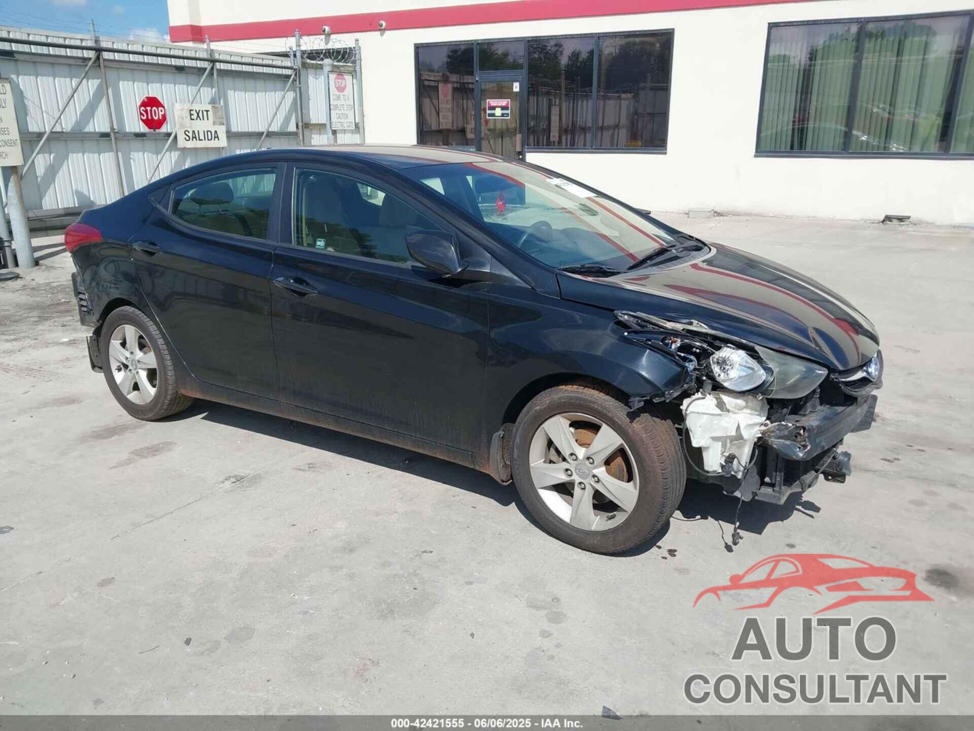 HYUNDAI ELANTRA 2012 - KMHDH4AE1CU432326