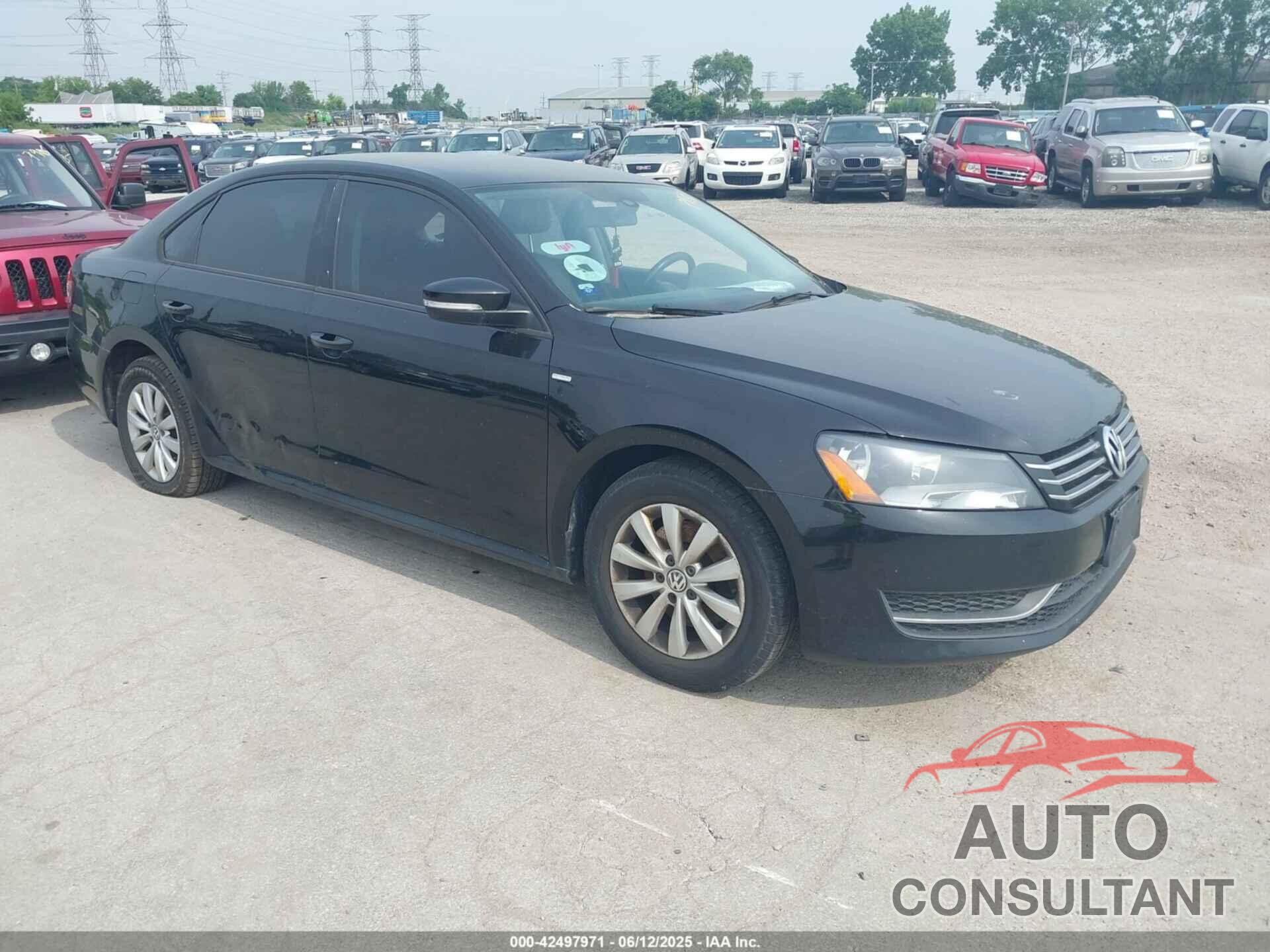 VOLKSWAGEN PASSAT 2015 - 1VWAT7A37FC004161