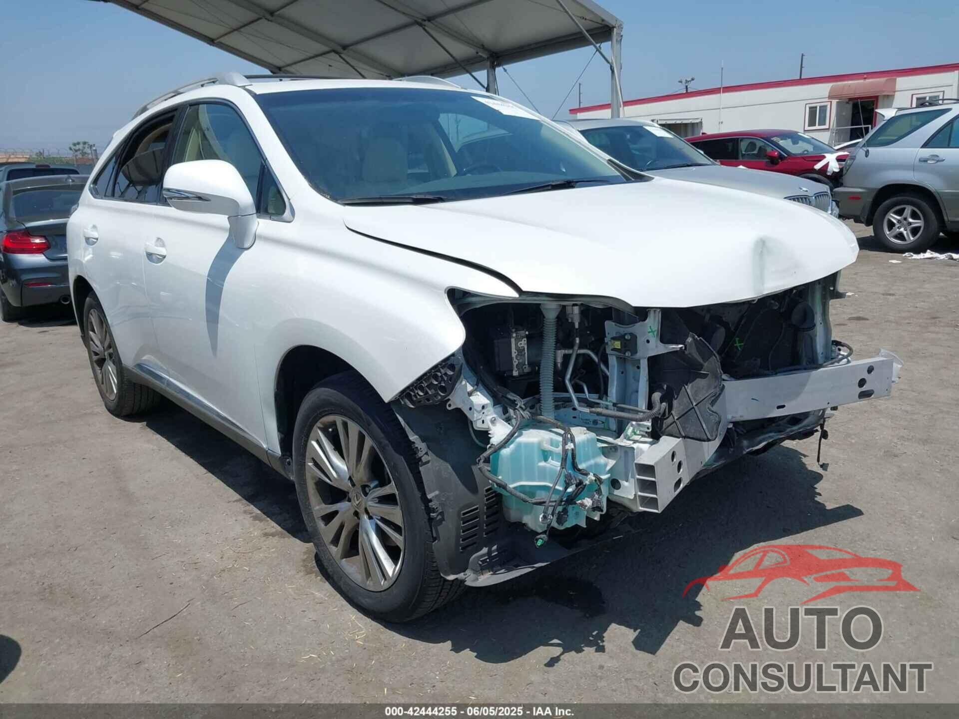 LEXUS RX 350 2013 - JTJZK1BA6D2417837