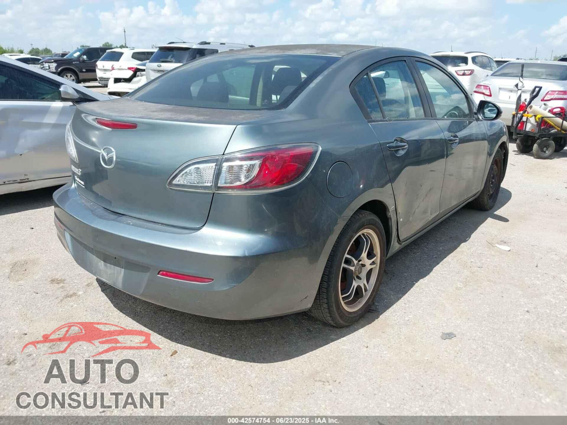 MAZDA MAZDA3 2012 - JM1BL1UF1C1579762