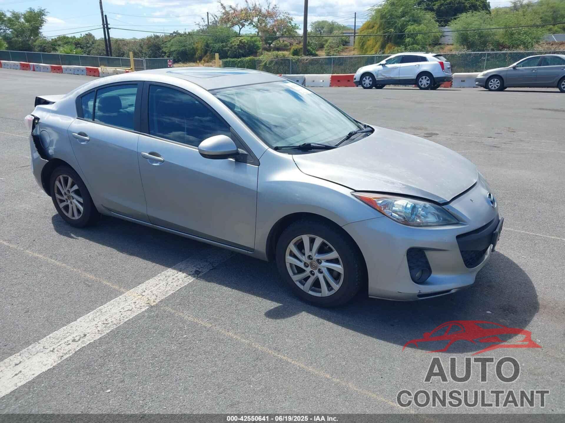 MAZDA MAZDA3 2012 - JM1BL1W74C1655240