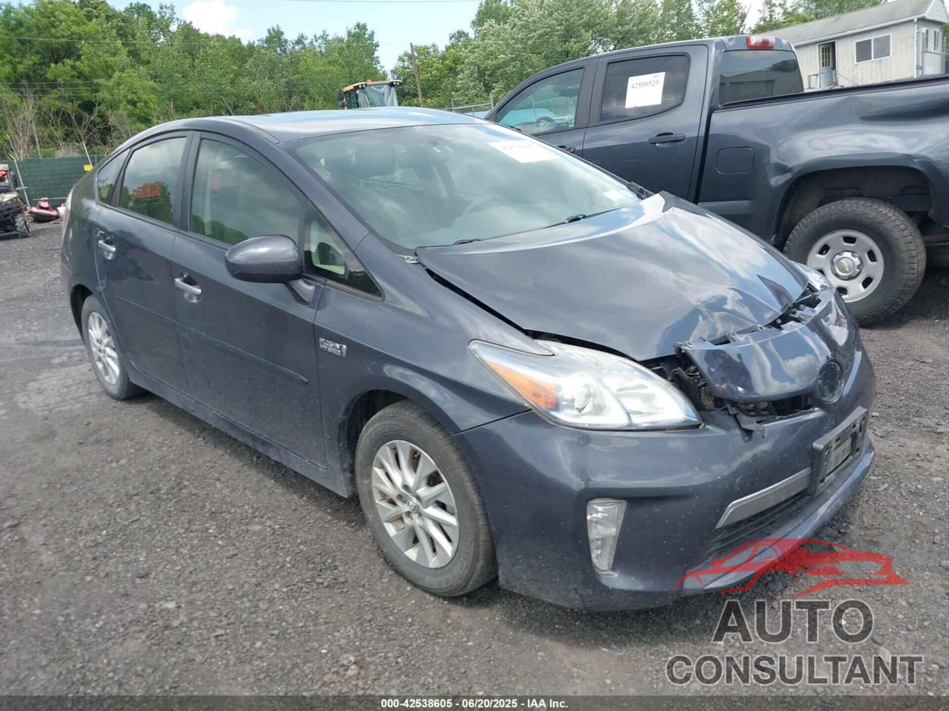 TOYOTA PRIUS PLUG-IN 2012 - JTDKN3DP5C3005765