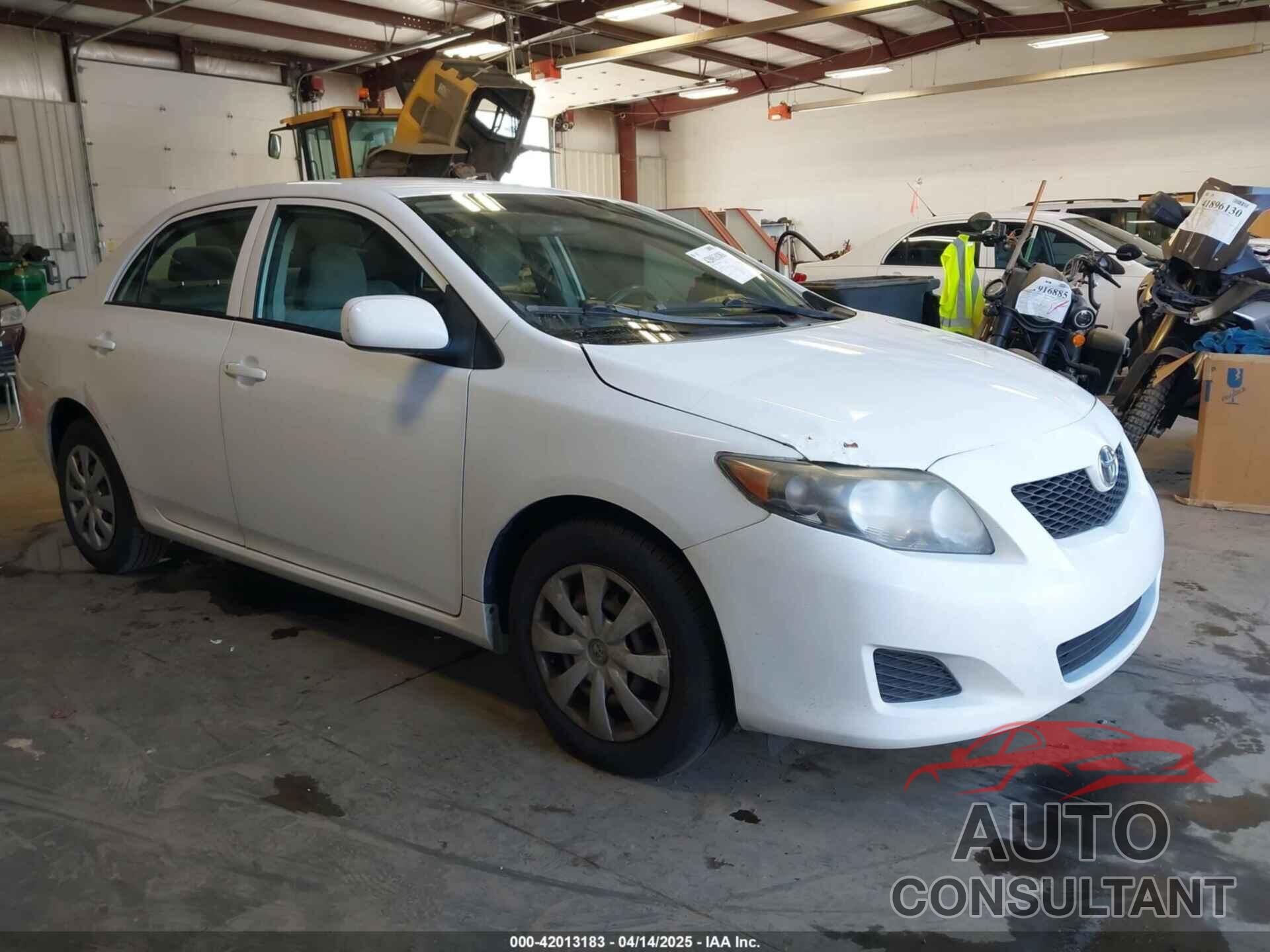 TOYOTA COROLLA 2009 - 1NXBU40E49Z097043