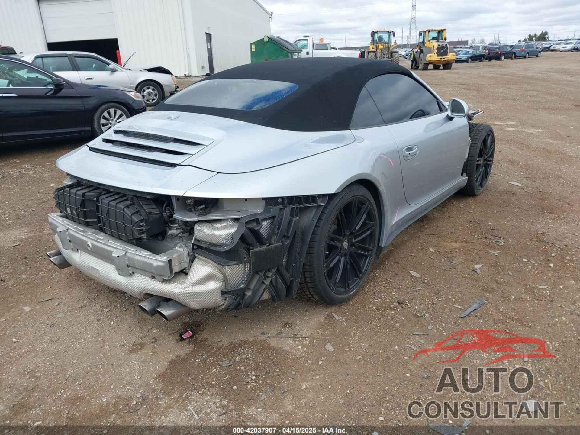 PORSCHE 911 2015 - WP0CB2A93FS143179