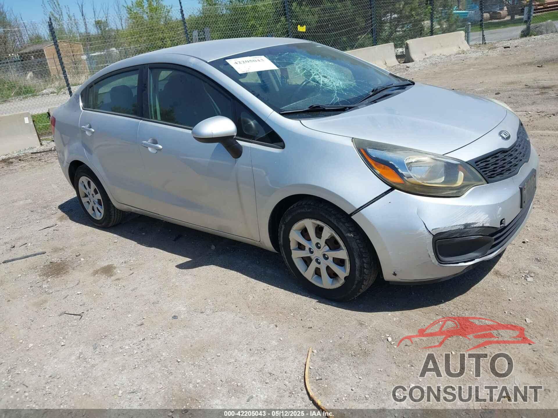 KIA RIO 2013 - KNADM4A39D6238970