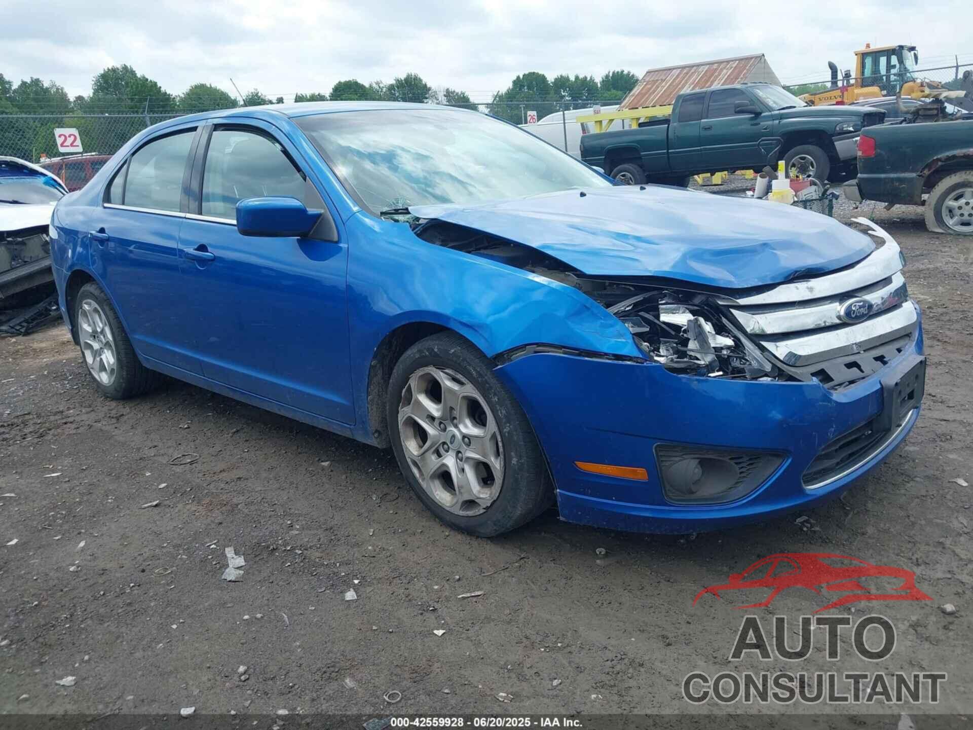 FORD FUSION 2011 - 3FAHP0HA9BR104720