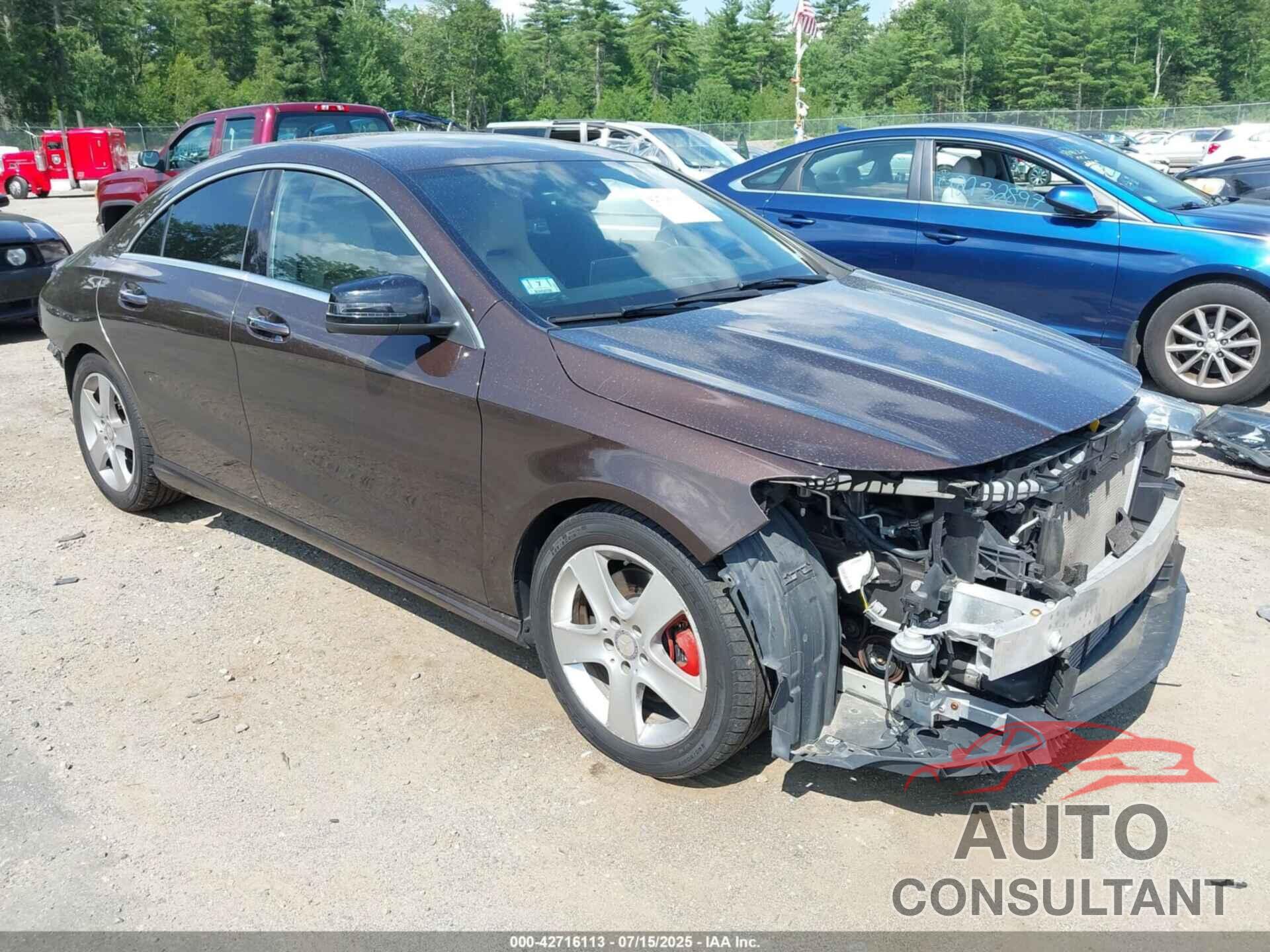 MERCEDES-BENZ CLA 250 2016 - WDDSJ4GB0GN311032