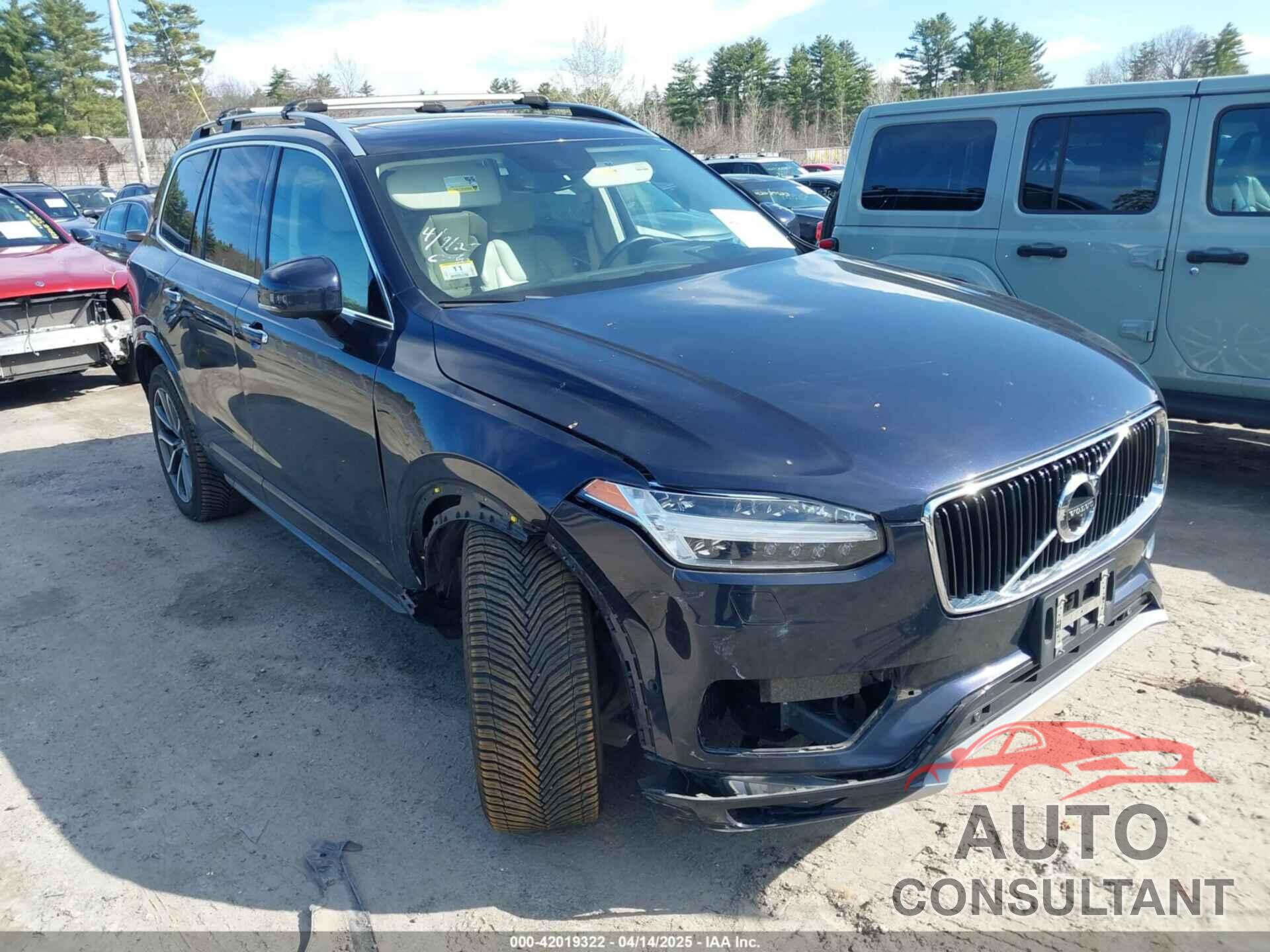 VOLVO XC90 2017 - YV4A22PK5H1142882